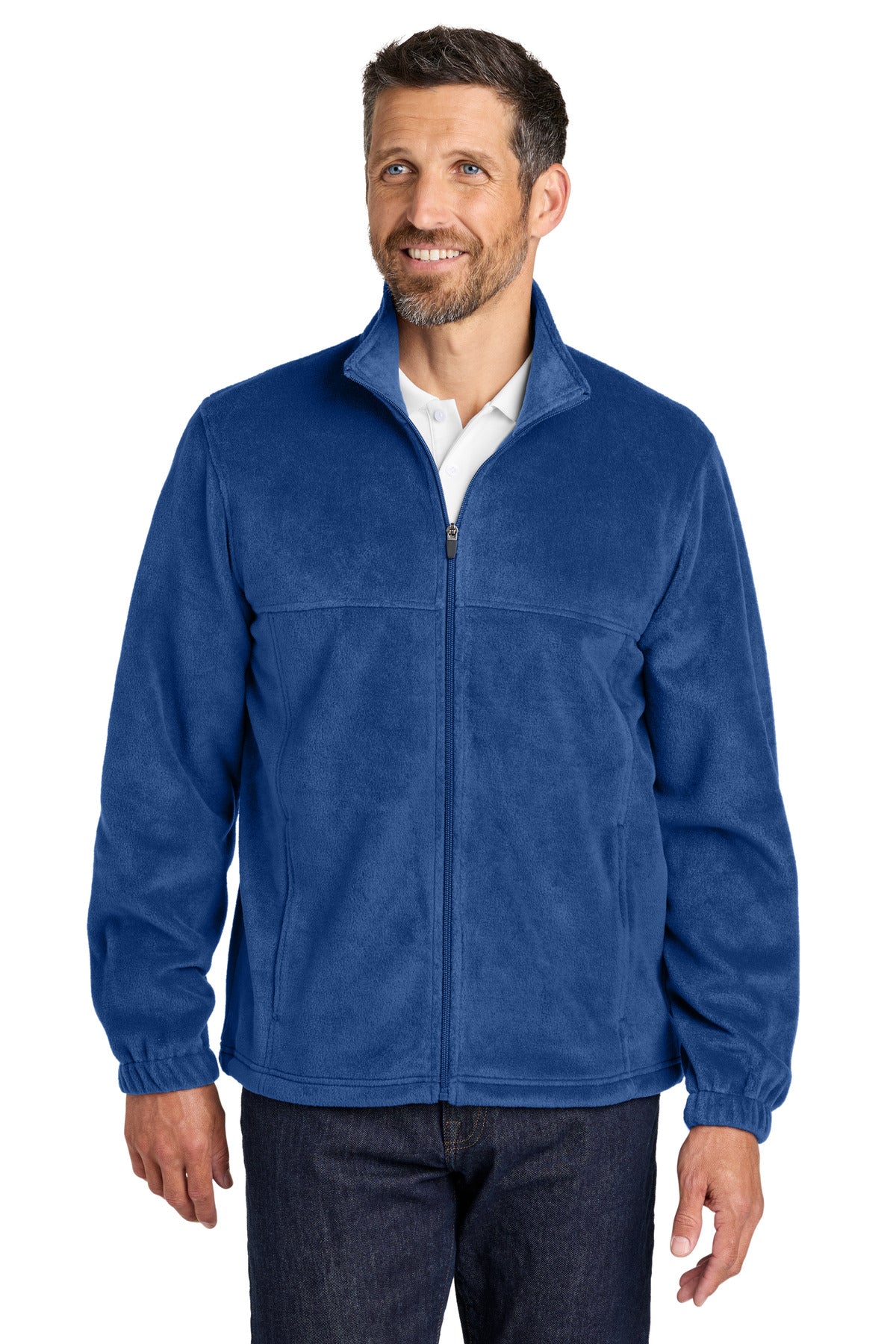 Custom Embroidery or DTF Print - Port Authority ® Plush Fleece Full-Zip Jacket F190