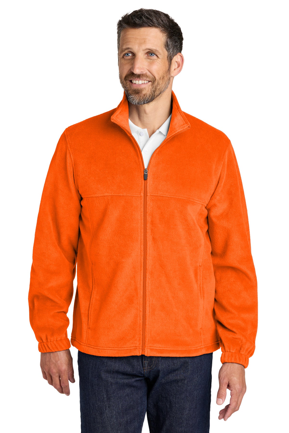 Custom Embroidery or DTF Print - Port Authority ® Plush Fleece Full-Zip Jacket F190