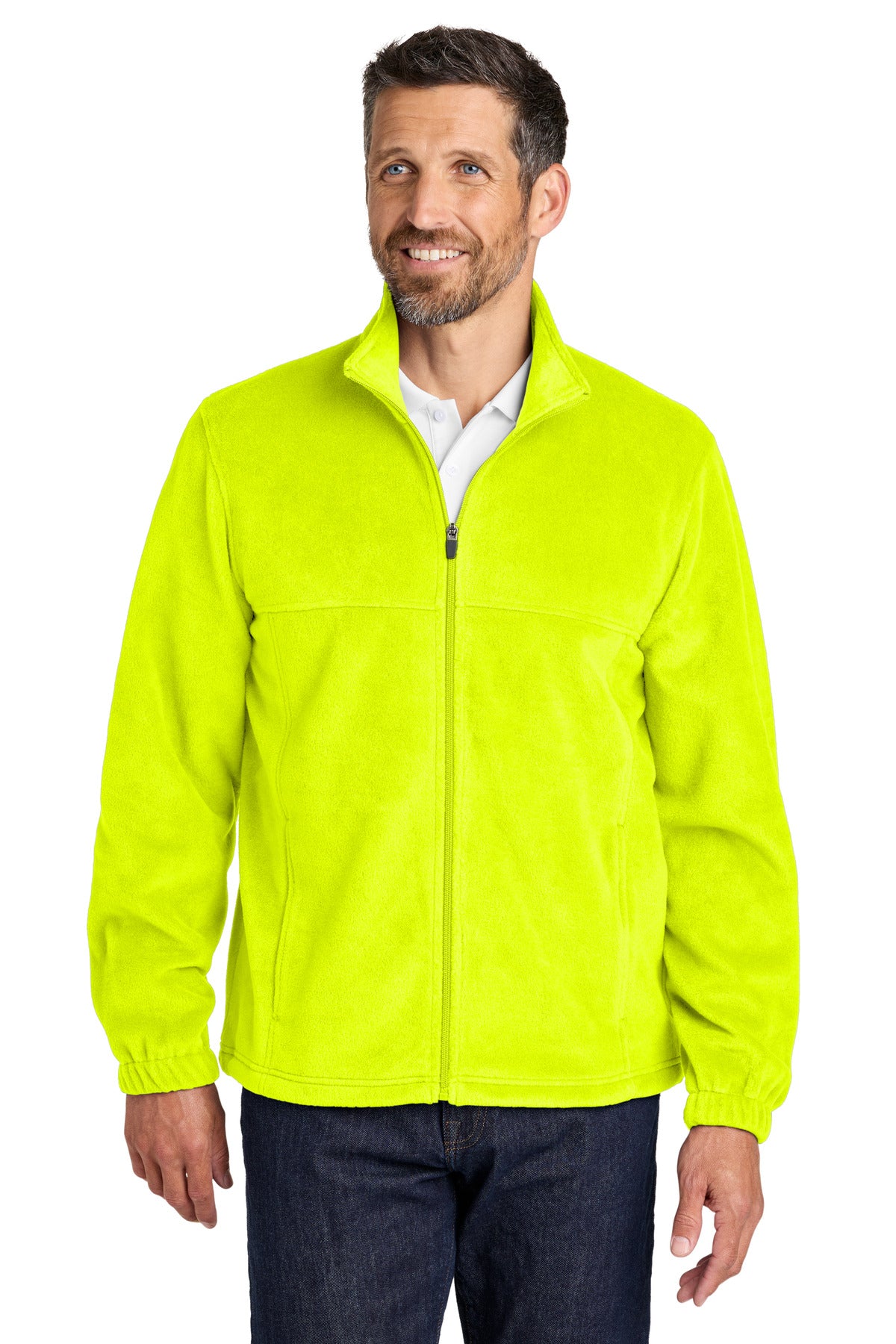 Custom Embroidery or DTF Print - Port Authority ® Plush Fleece Full-Zip Jacket F190