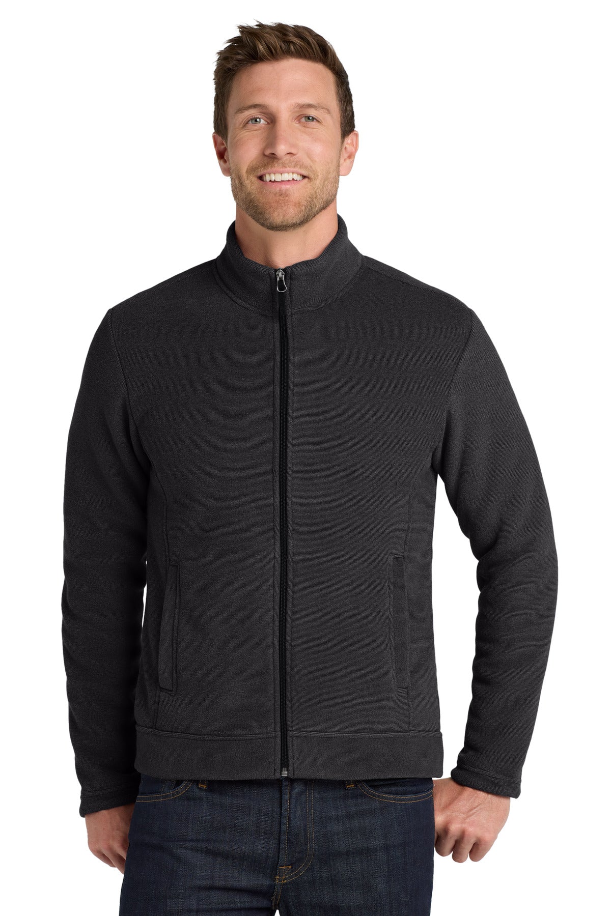 Custom Embroidery or DTF Print - Port Authority ® Ultra Warm Brushed Fleece Jacket. F211