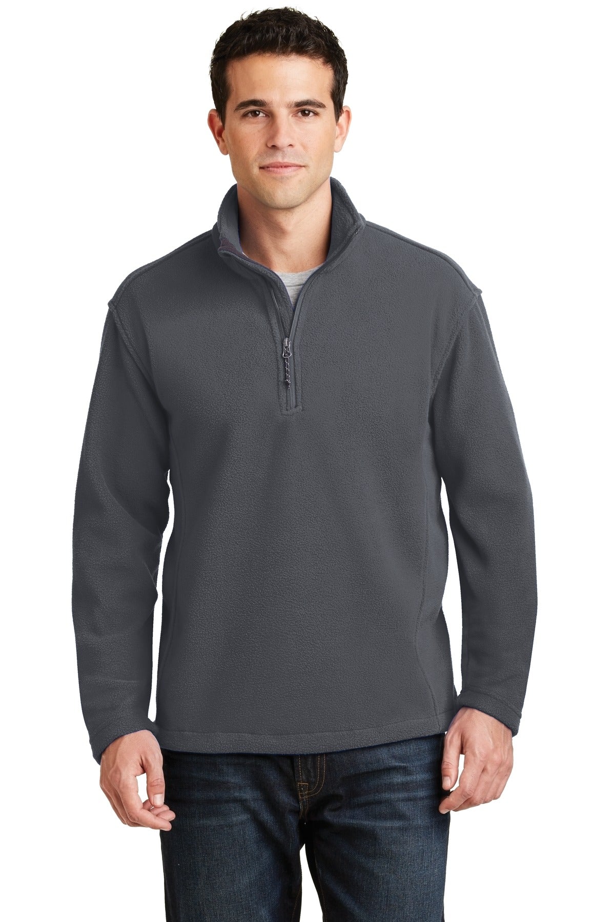 Custom Embroidery or DTF Print - Port Authority ® Value Fleece 1/4-Zip Pullover. F218