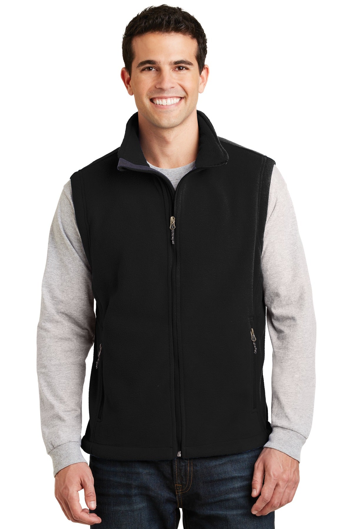 Custom Embroidery or DTF Print - Port Authority ® Value Fleece Vest. F219