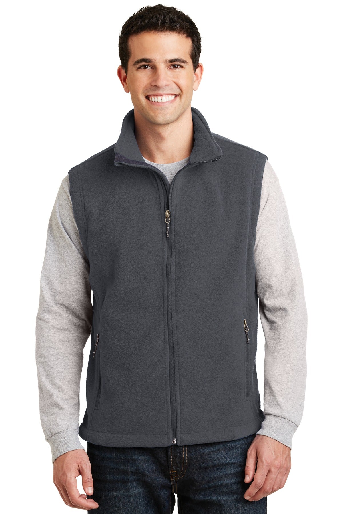 Custom Embroidery or DTF Print - Port Authority ® Value Fleece Vest. F219