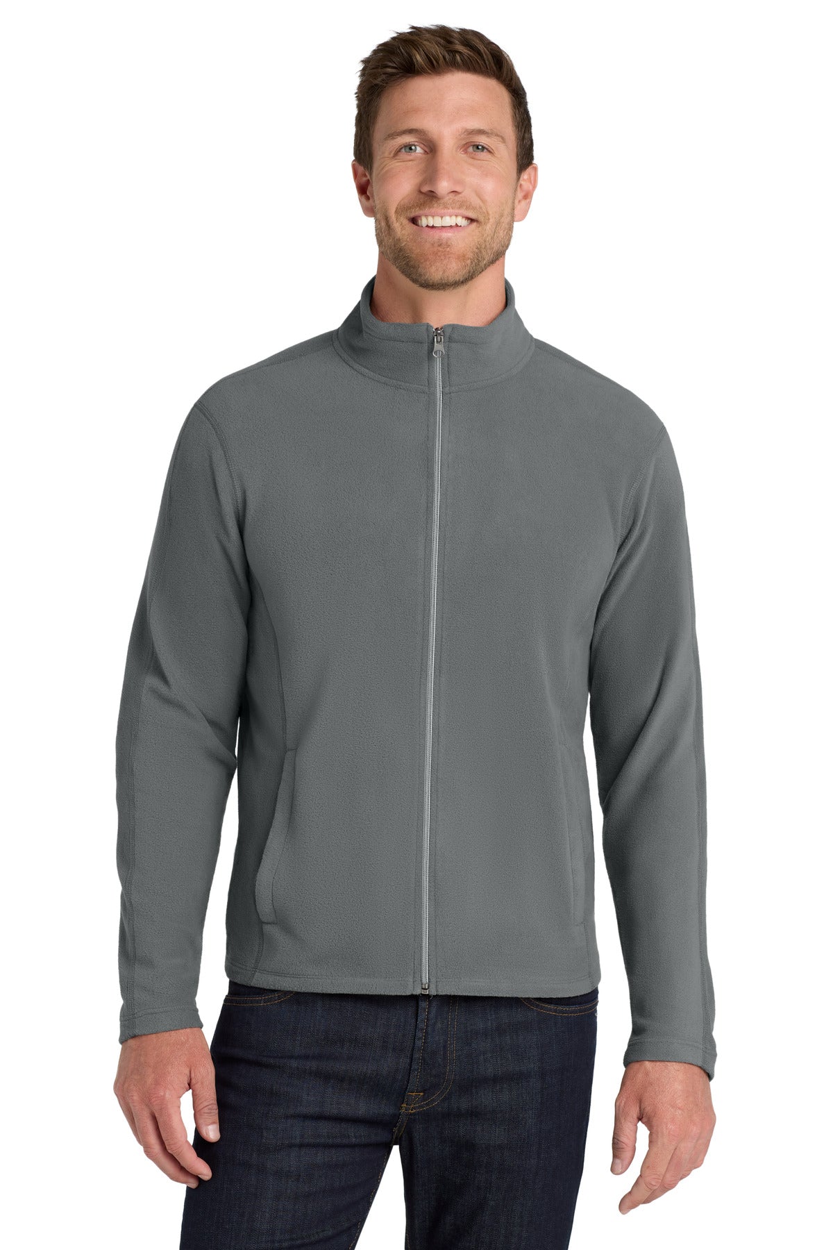 Custom Embroidery or DTF Print - Port Authority ® Microfleece Jacket. F223