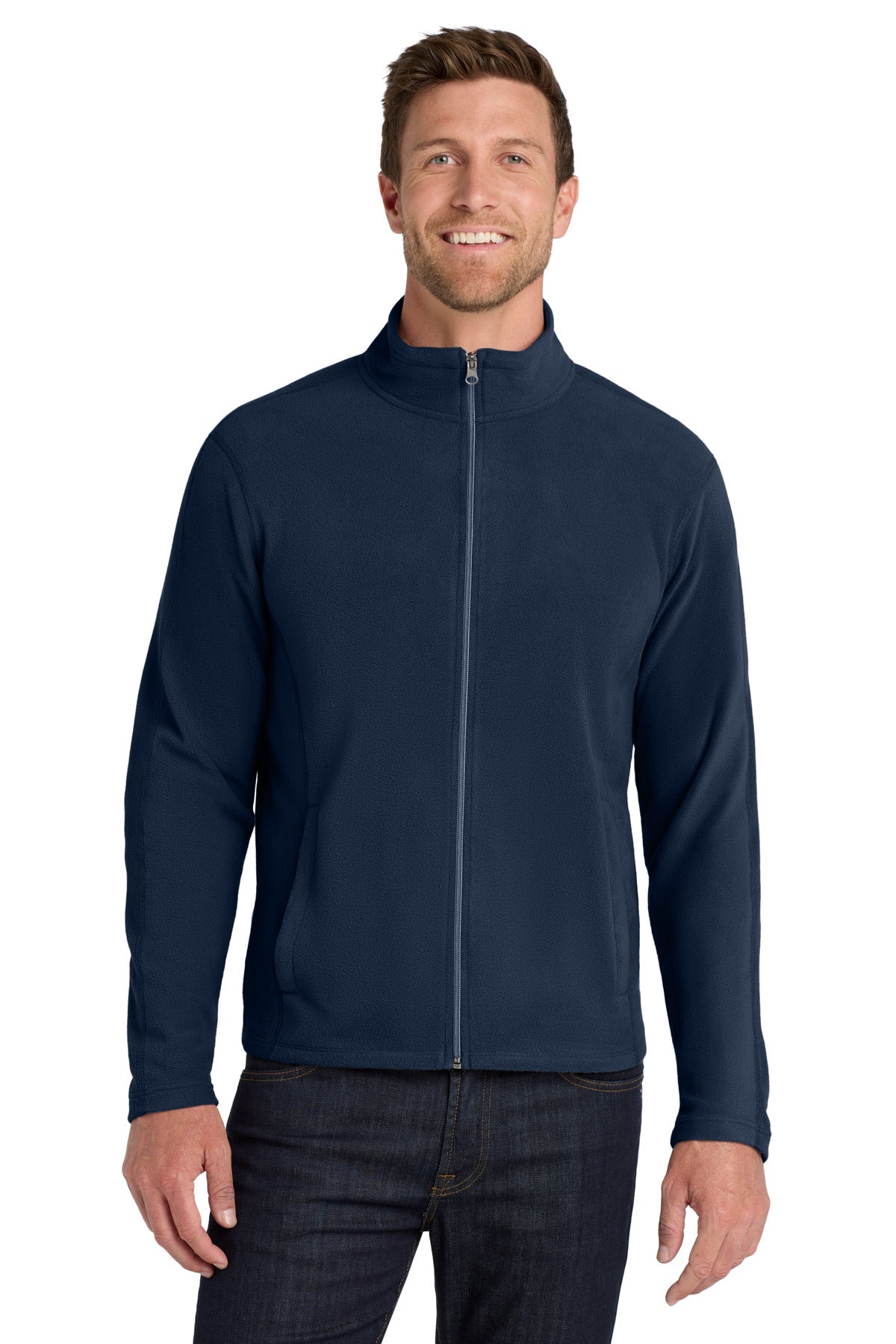 Custom Embroidery or DTF Print - Port Authority ® Microfleece Jacket. F223