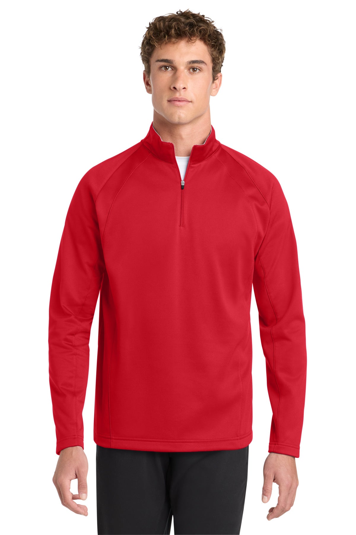 Custom Embroidery or DTF Print - Sport-Tek ® Sport-Wick ® Fleece 1/4-Zip Pullover. F243