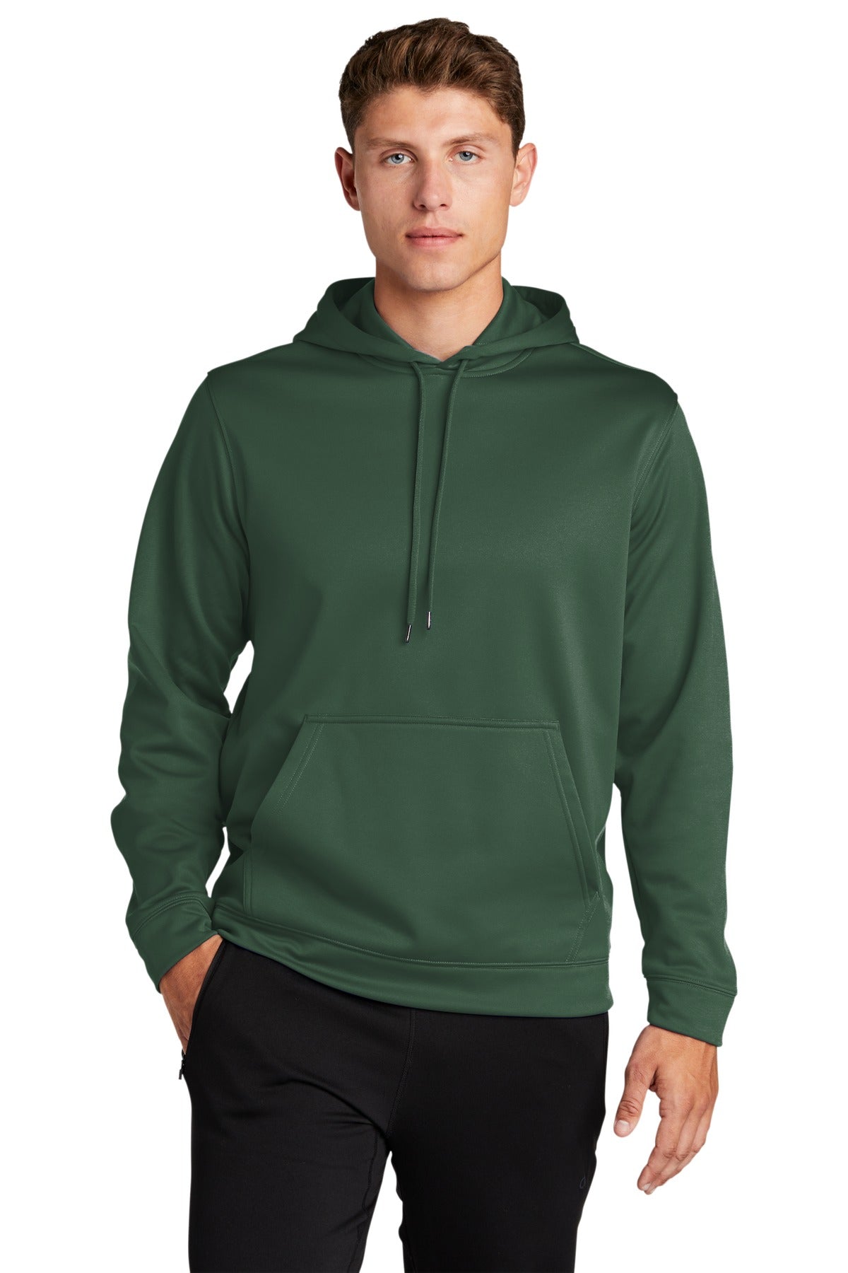 Custom Embroidered - Sport-Tek® Sport-Wick® Fleece Hooded Pullover. F244