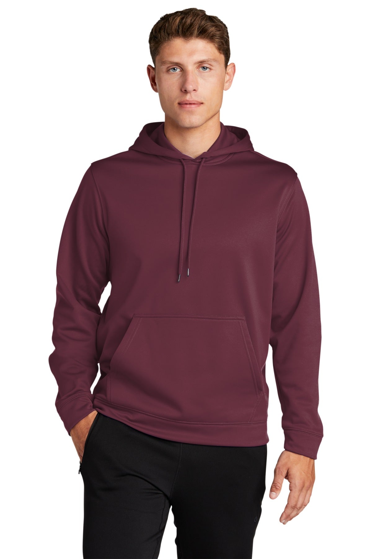 Custom Embroidered - Sport-Tek® Sport-Wick® Fleece Hooded Pullover. F244