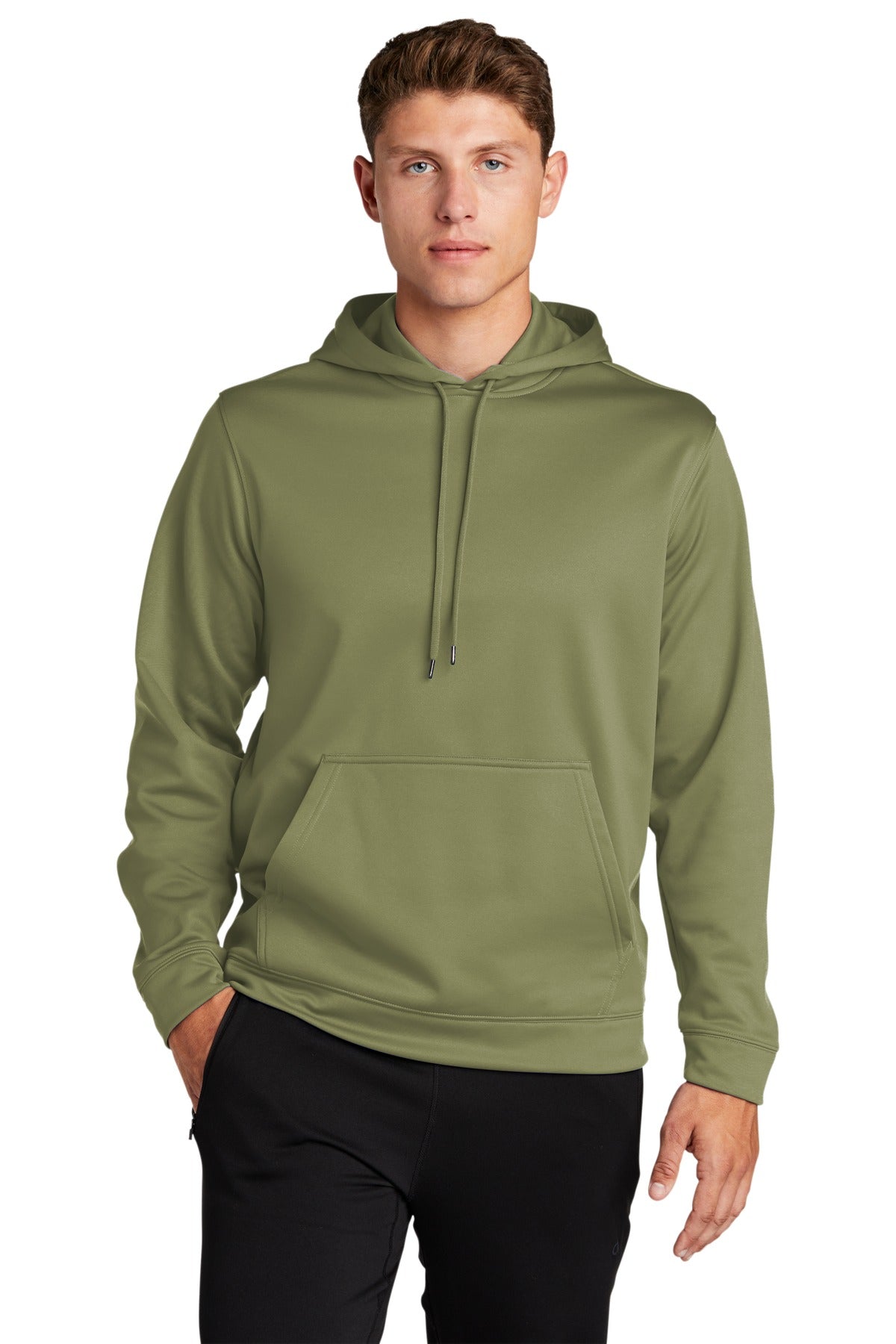 Custom Embroidered - Sport-Tek® Sport-Wick® Fleece Hooded Pullover. F244