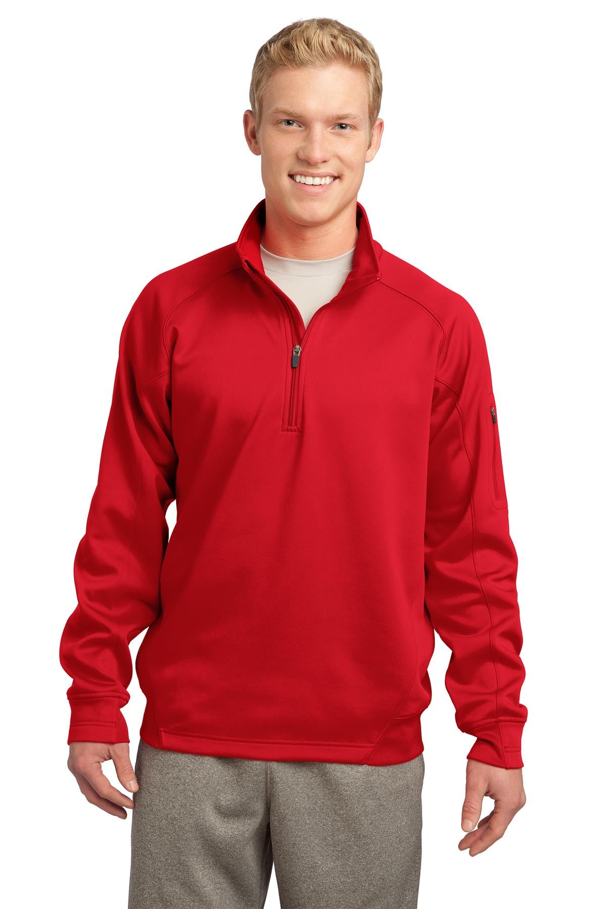 Custom Embroidered - Sport-Tek® Tech Fleece 1/4-Zip Pullover. F247