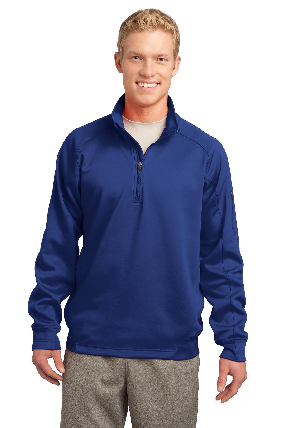 Custom Embroidered - Sport-Tek® Tech Fleece 1/4-Zip Pullover. F247