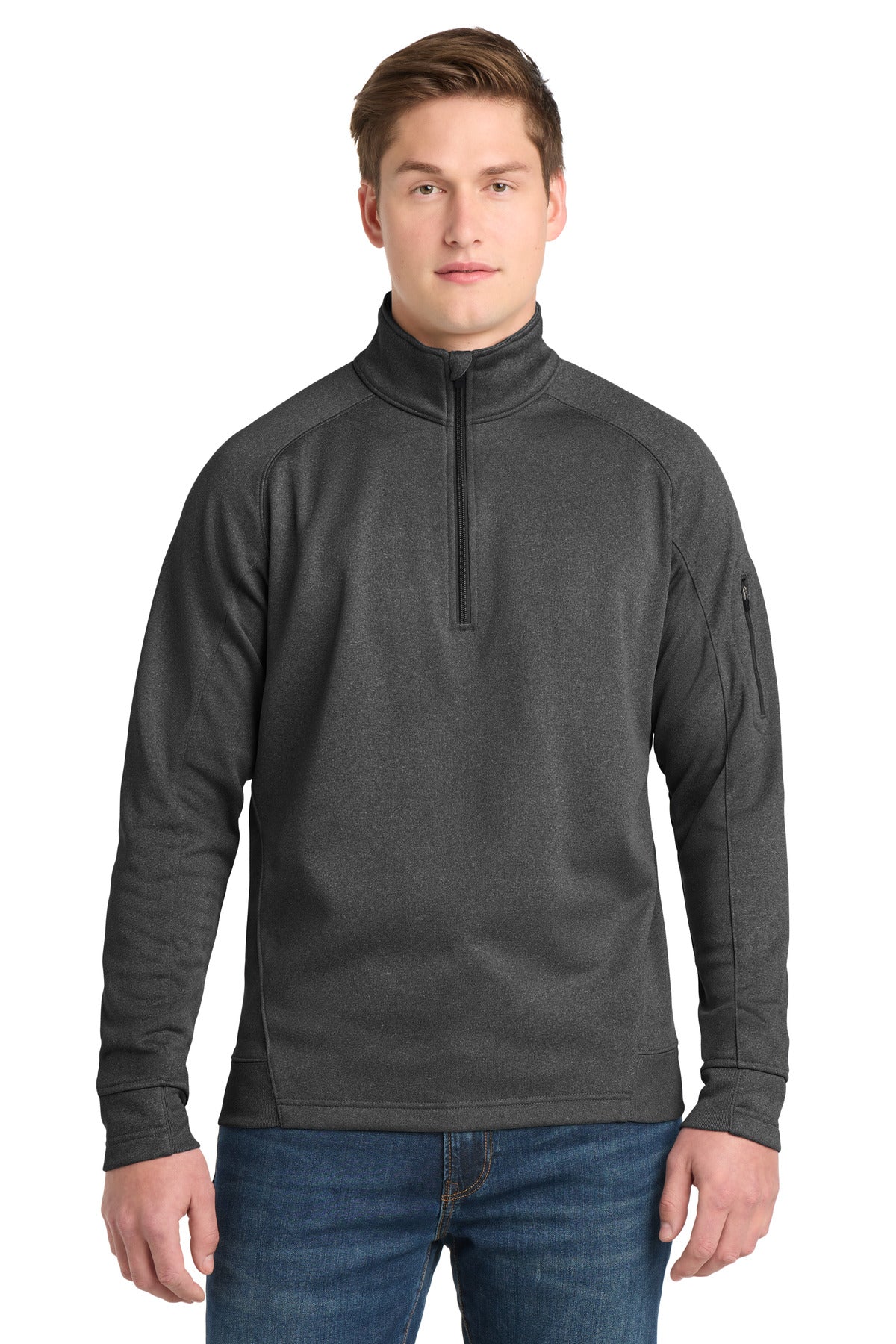 Custom Embroidery or DTF Print - Sport-Tek ® Tech Fleece 1/4-Zip Pullover. F247