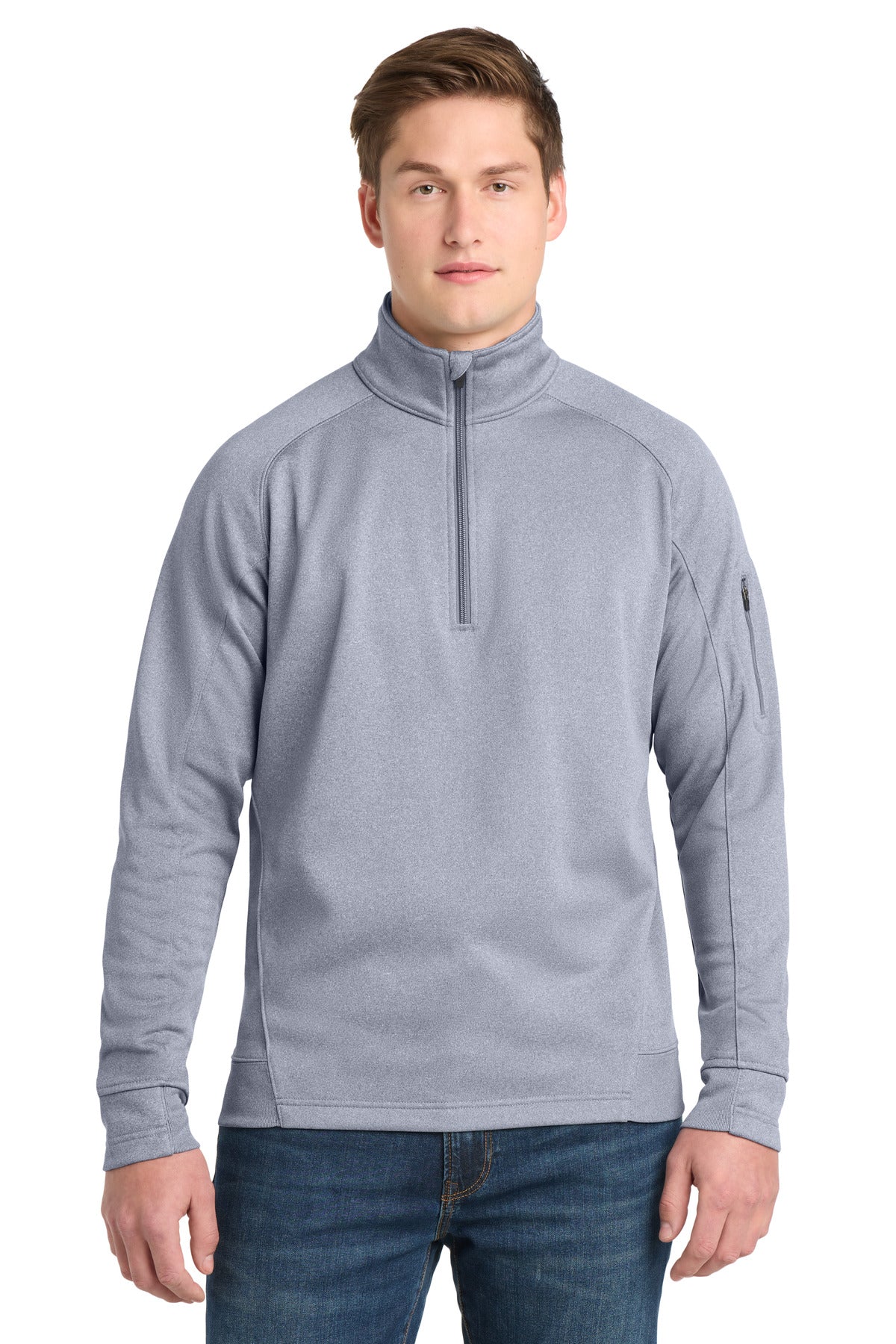 Custom Embroidery or DTF Print - Sport-Tek ® Tech Fleece 1/4-Zip Pullover. F247