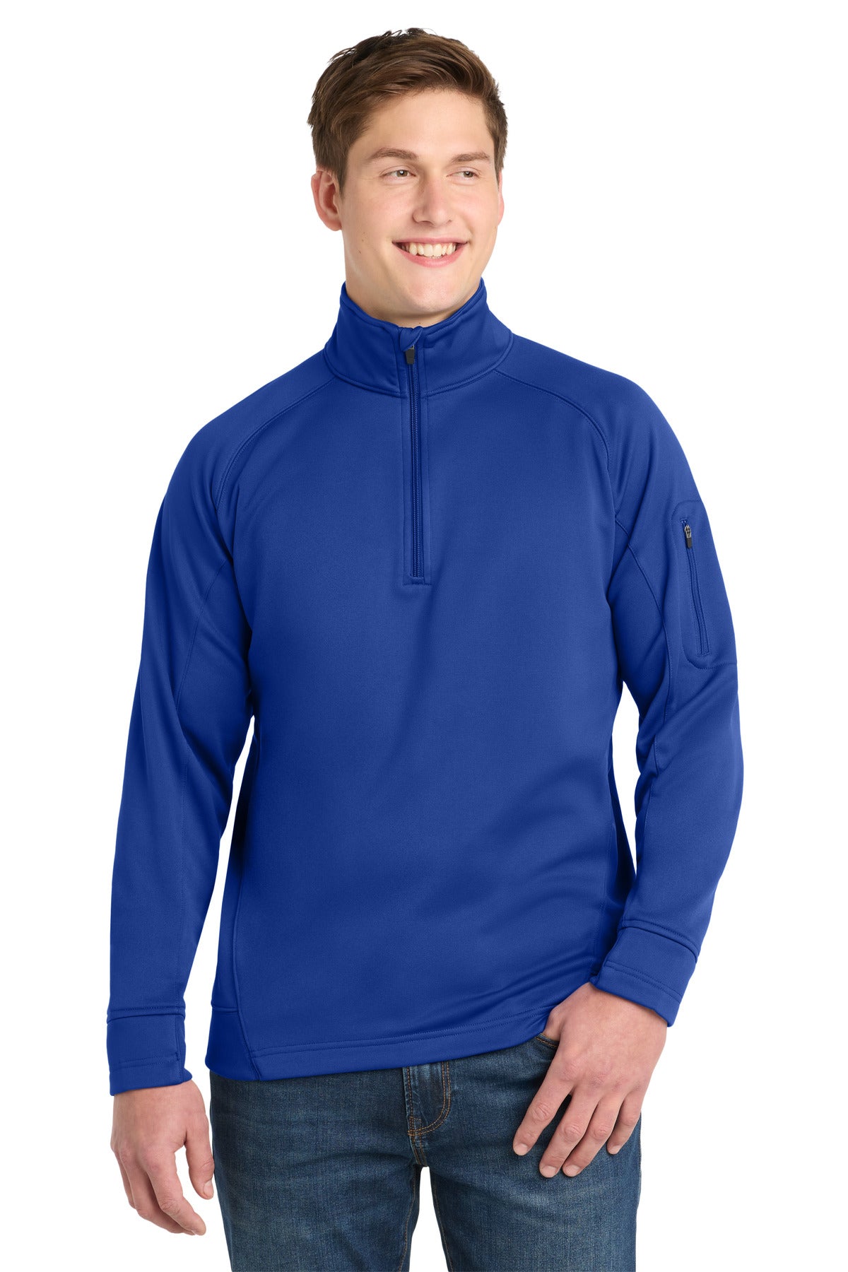 Custom Embroidery or DTF Print - Sport-Tek ® Tech Fleece 1/4-Zip Pullover. F247