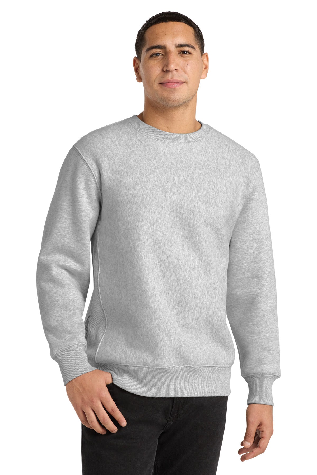 Custom Embroidered or DTF Print on Sport-Tek ® Super Heavyweight Crewneck Sweatshirt. F280