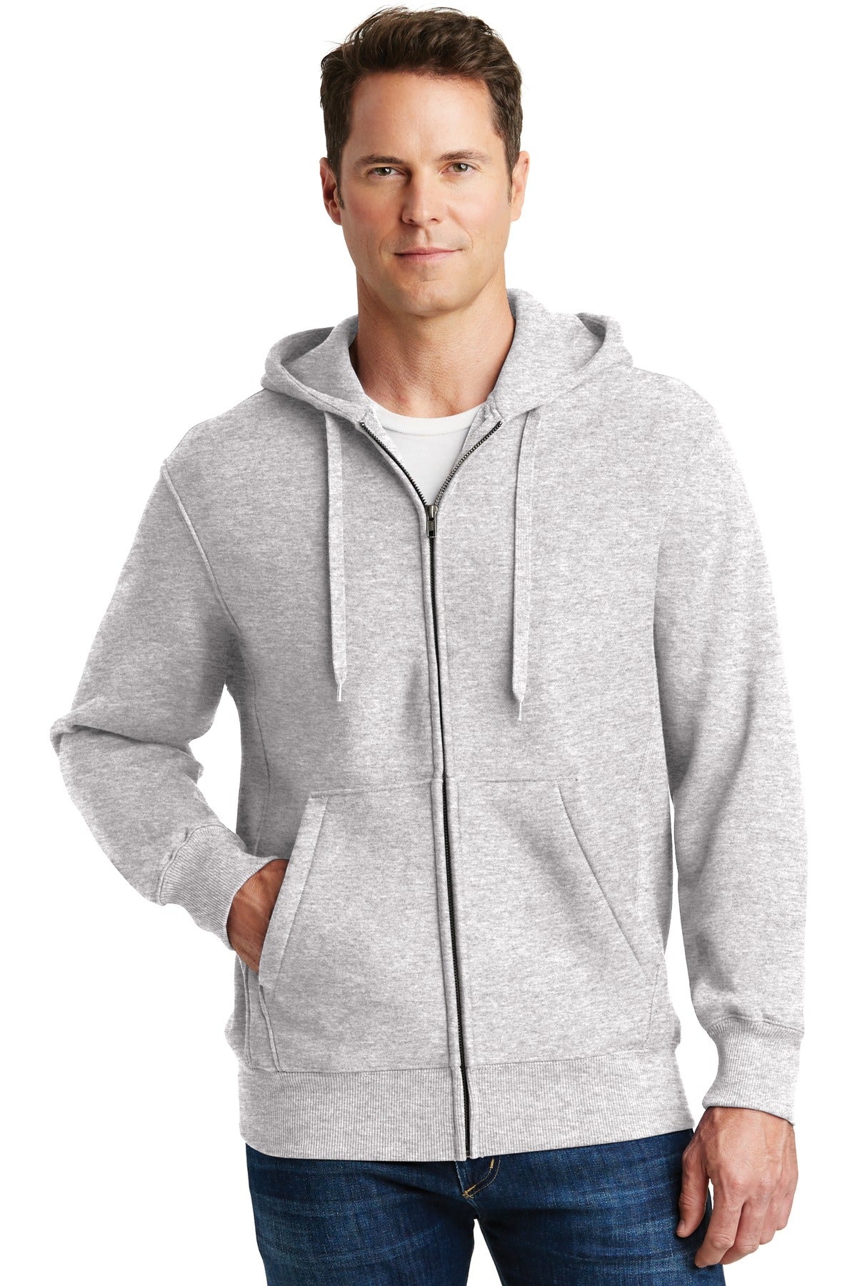 Custom Embroidered - Sport-Tek® Super Heavyweight Full-Zip Hooded Sweatshirt. F282