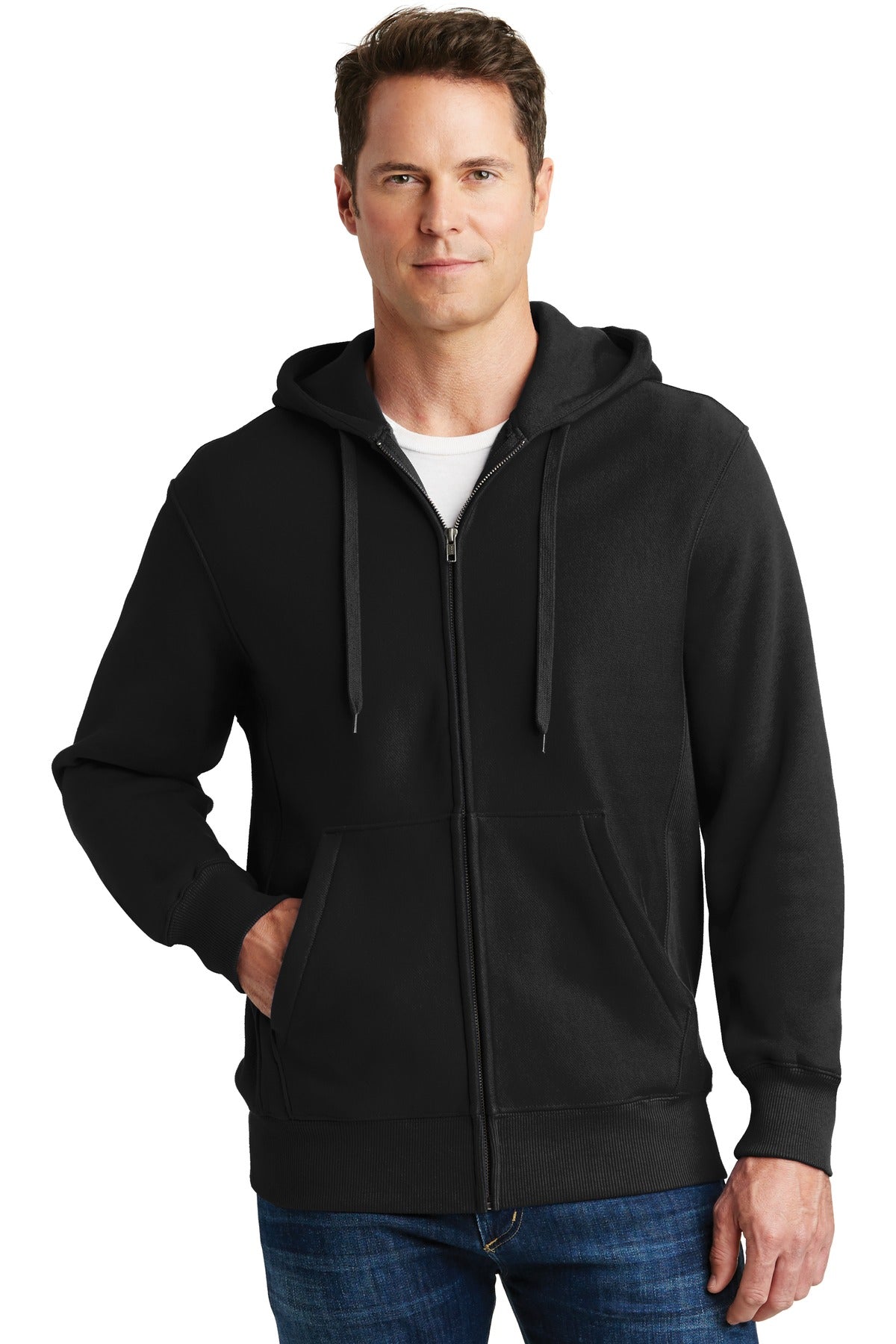 Custom Embroidered - Sport-Tek® Super Heavyweight Full-Zip Hooded Sweatshirt. F282