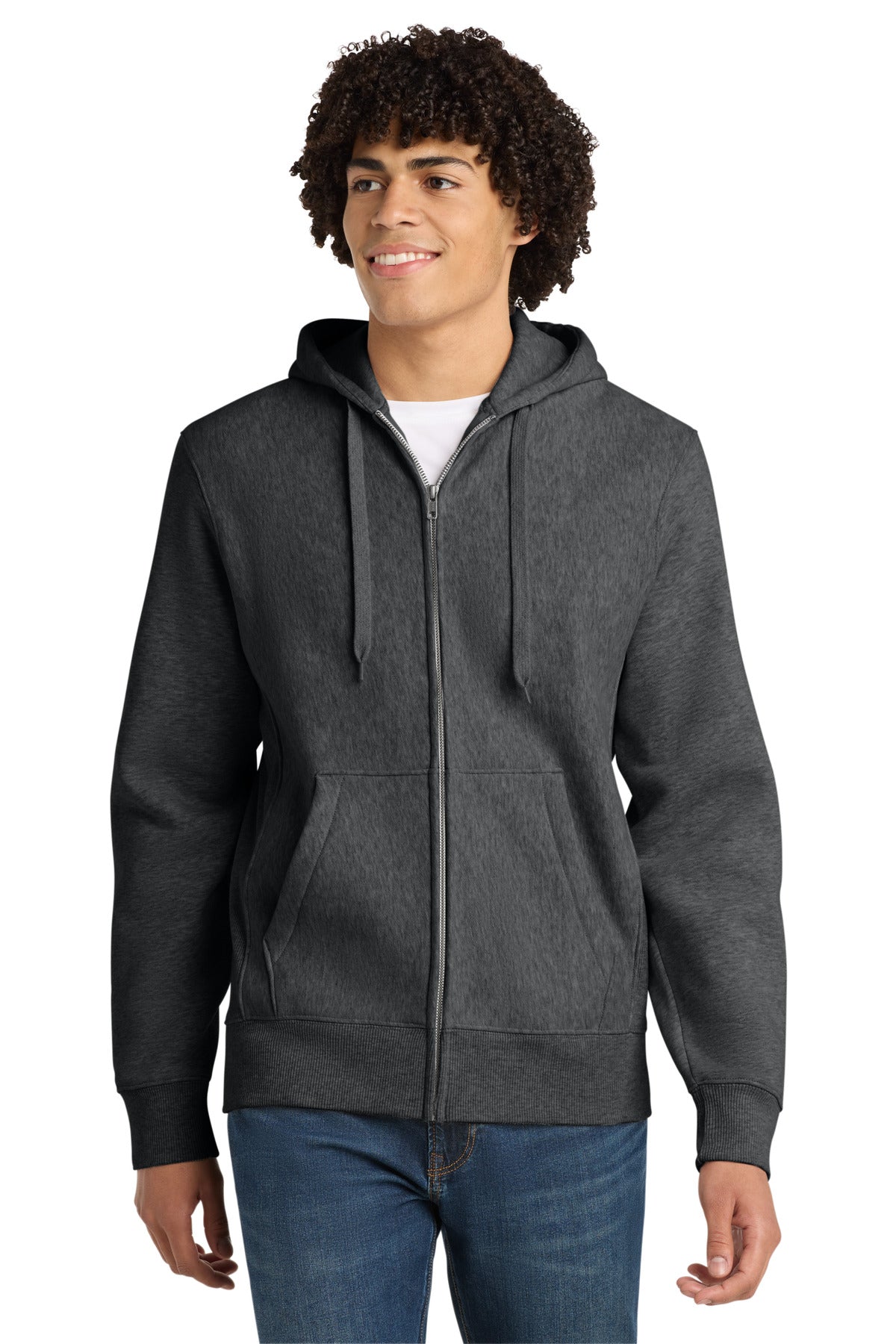Custom Embroidery or DTF Print - Sport-Tek ® Super Heavyweight Full-Zip Hooded Sweatshirt. F282