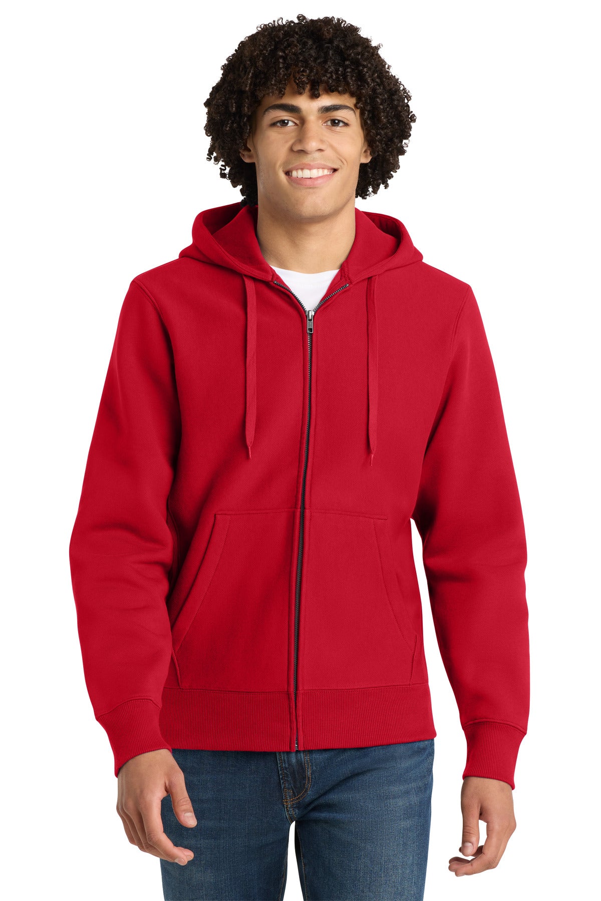Custom Embroidery or DTF Print - Sport-Tek ® Super Heavyweight Full-Zip Hooded Sweatshirt. F282