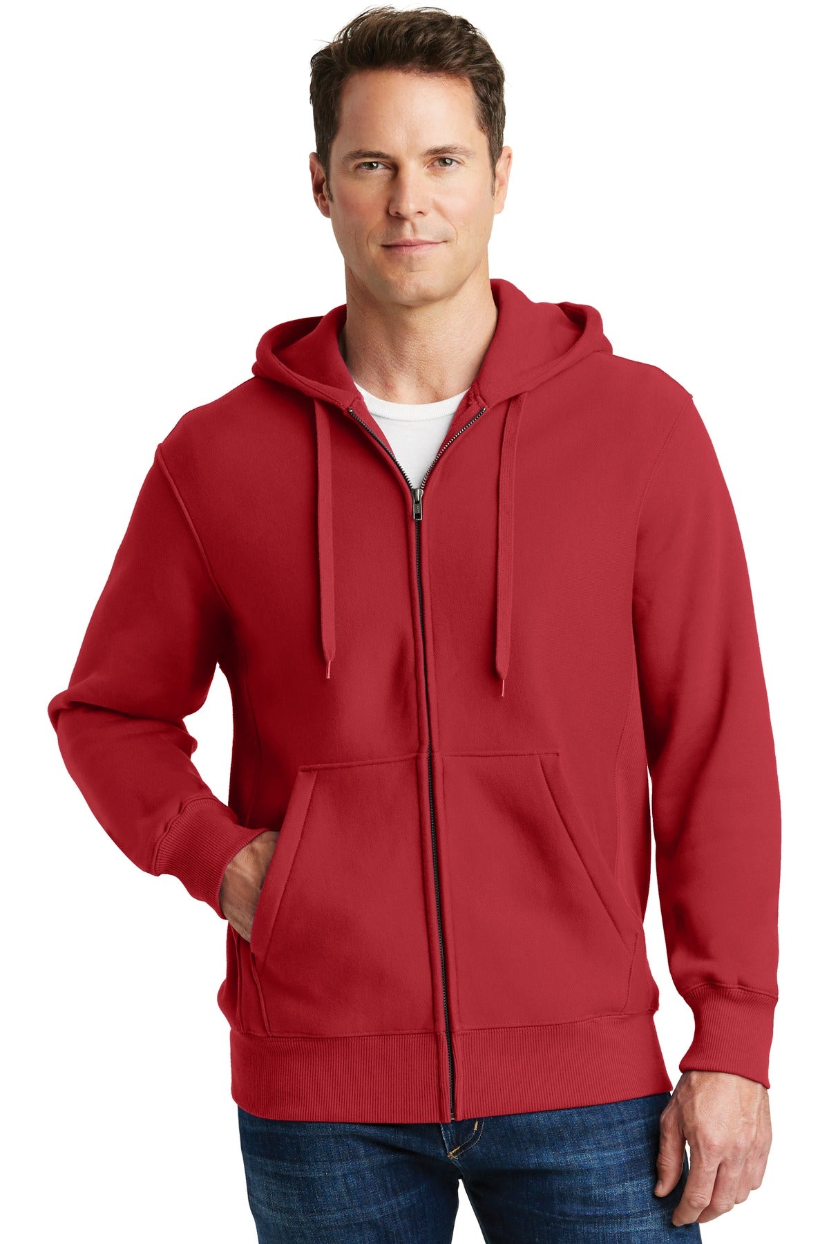 Custom Embroidered - Sport-Tek® Super Heavyweight Full-Zip Hooded Sweatshirt. F282
