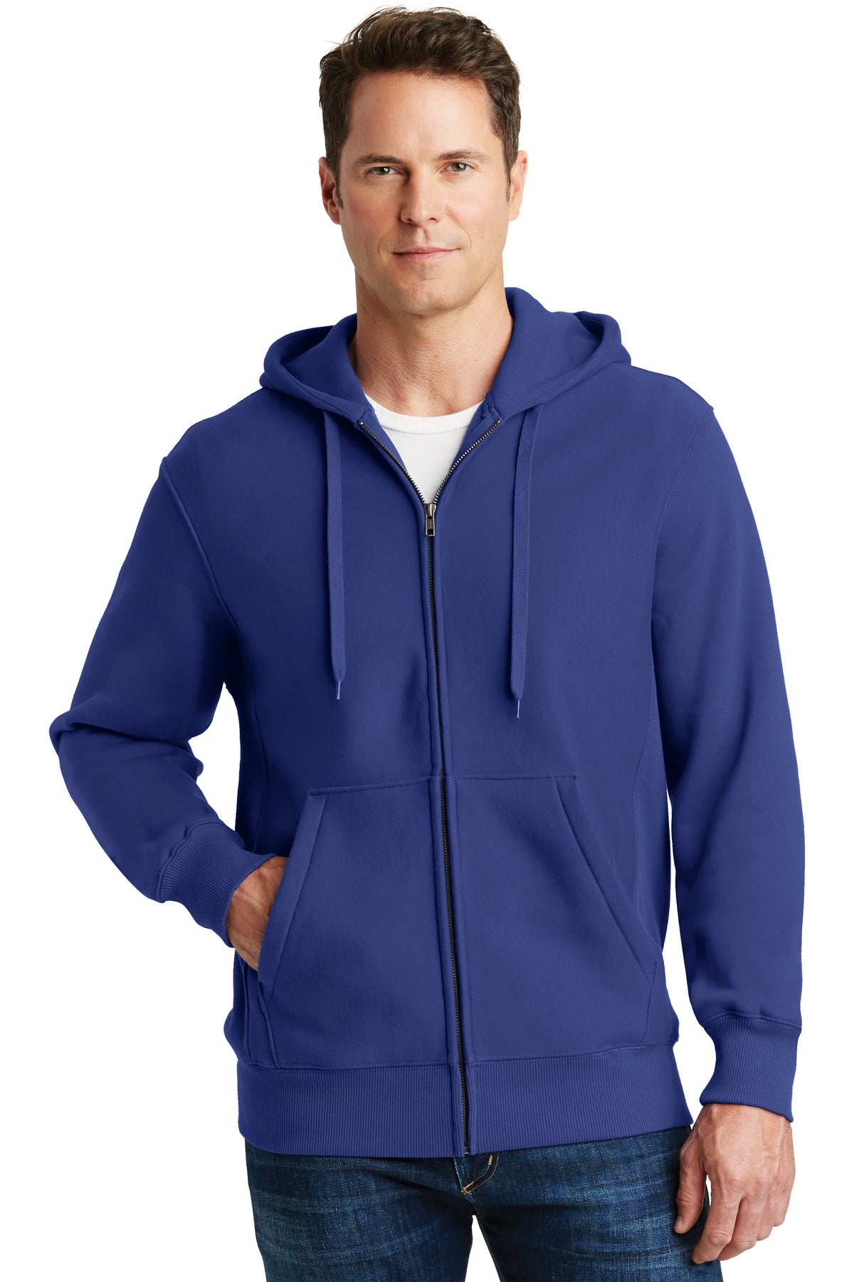 Custom Embroidered - Sport-Tek® Super Heavyweight Full-Zip Hooded Sweatshirt. F282