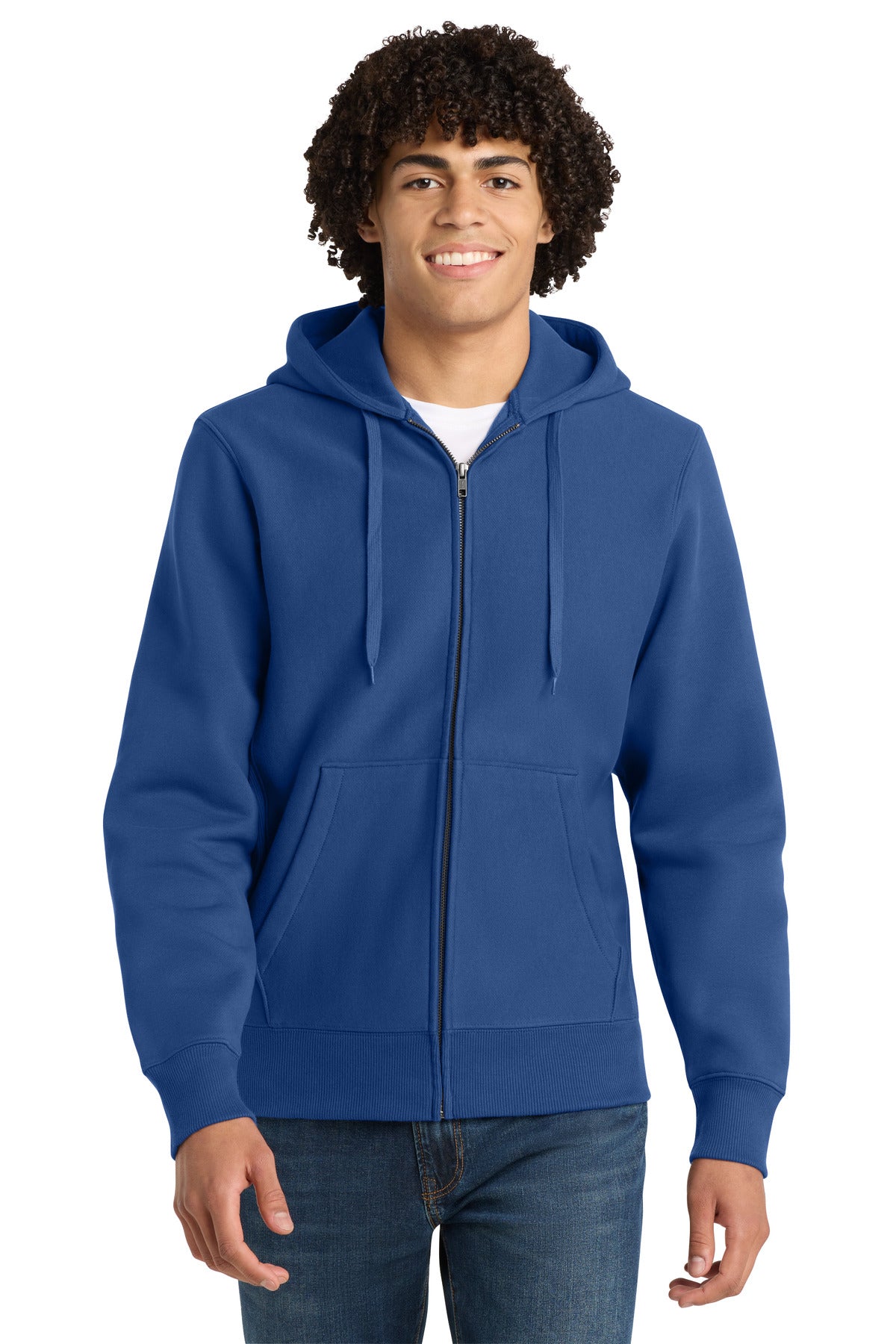 Custom Embroidery or DTF Print - Sport-Tek ® Super Heavyweight Full-Zip Hooded Sweatshirt. F282