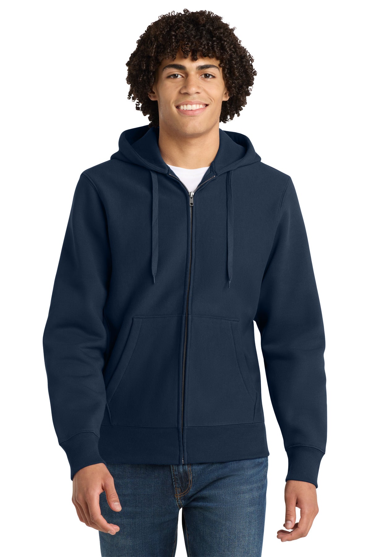 Custom Embroidered or DTF Print on Sport-Tek ® Super Heavyweight Full-Zip Hooded Sweatshirt. F282