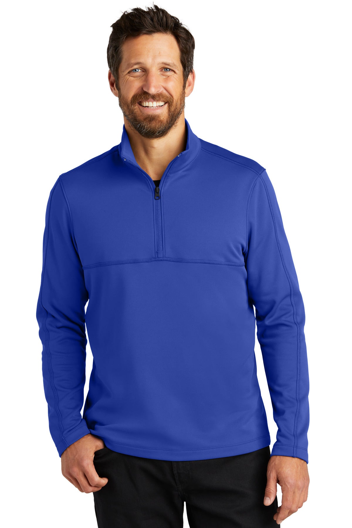 Custom Embroidered - Port Authority® Smooth Fleece 1/4-Zip F804