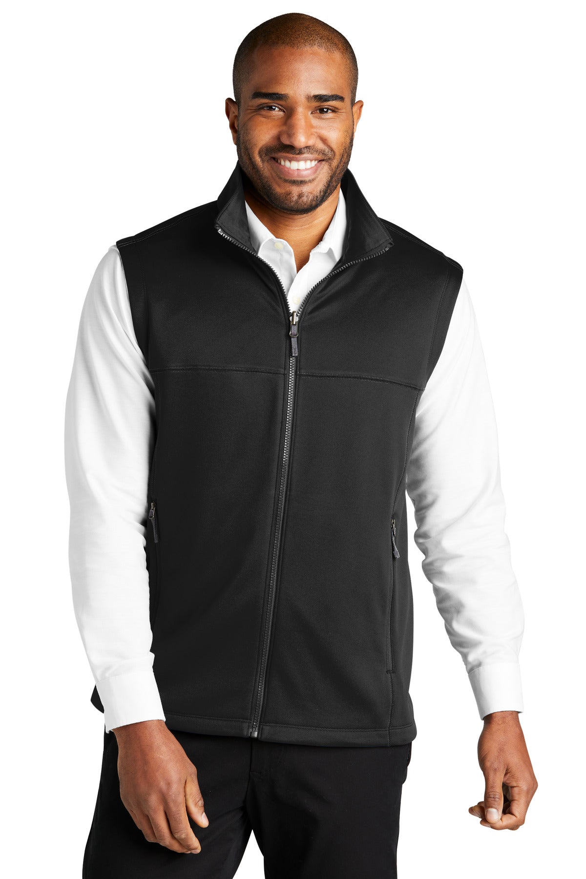 Custom Embroidery or DTF Print - Port Authority ® Collective Smooth Fleece Vest F906