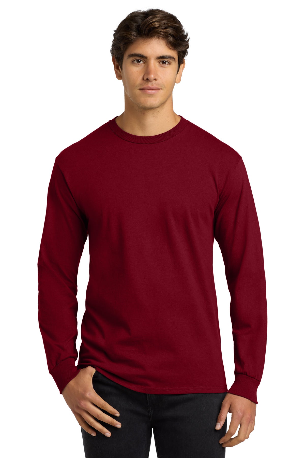 Custom Embroidered or DTF Printed - Gildan ® - Ultra Cotton ® 100% US Cotton Long Sleeve T-Shirt. G2400