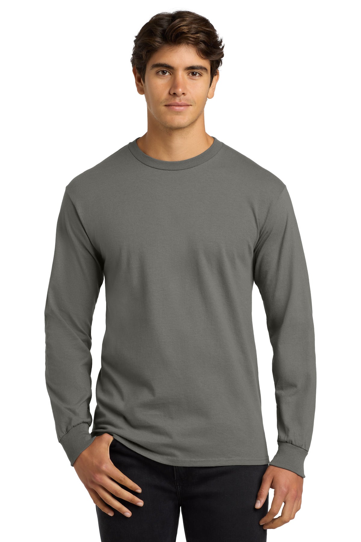 Custom Embroidered or DTF Printed - Gildan ® - Ultra Cotton ® 100% US Cotton Long Sleeve T-Shirt. G2400