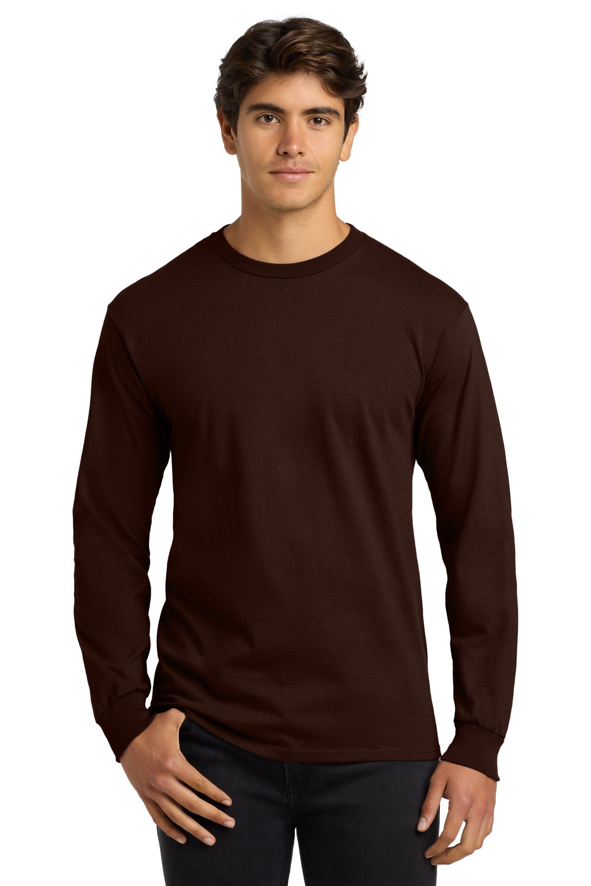 Custom Embroidered or DTF Printed - Gildan ® - Ultra Cotton ® 100% US Cotton Long Sleeve T-Shirt. G2400