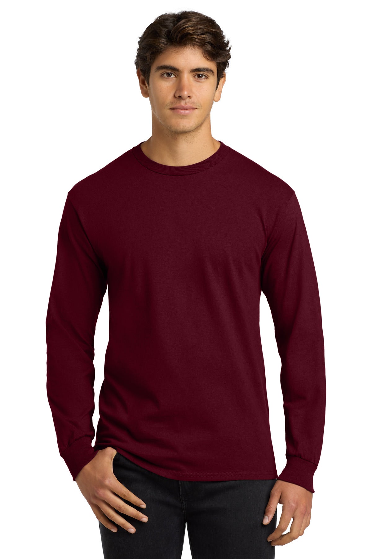 Custom Embroidered or DTF Printed - Gildan ® - Ultra Cotton ® 100% US Cotton Long Sleeve T-Shirt. G2400
