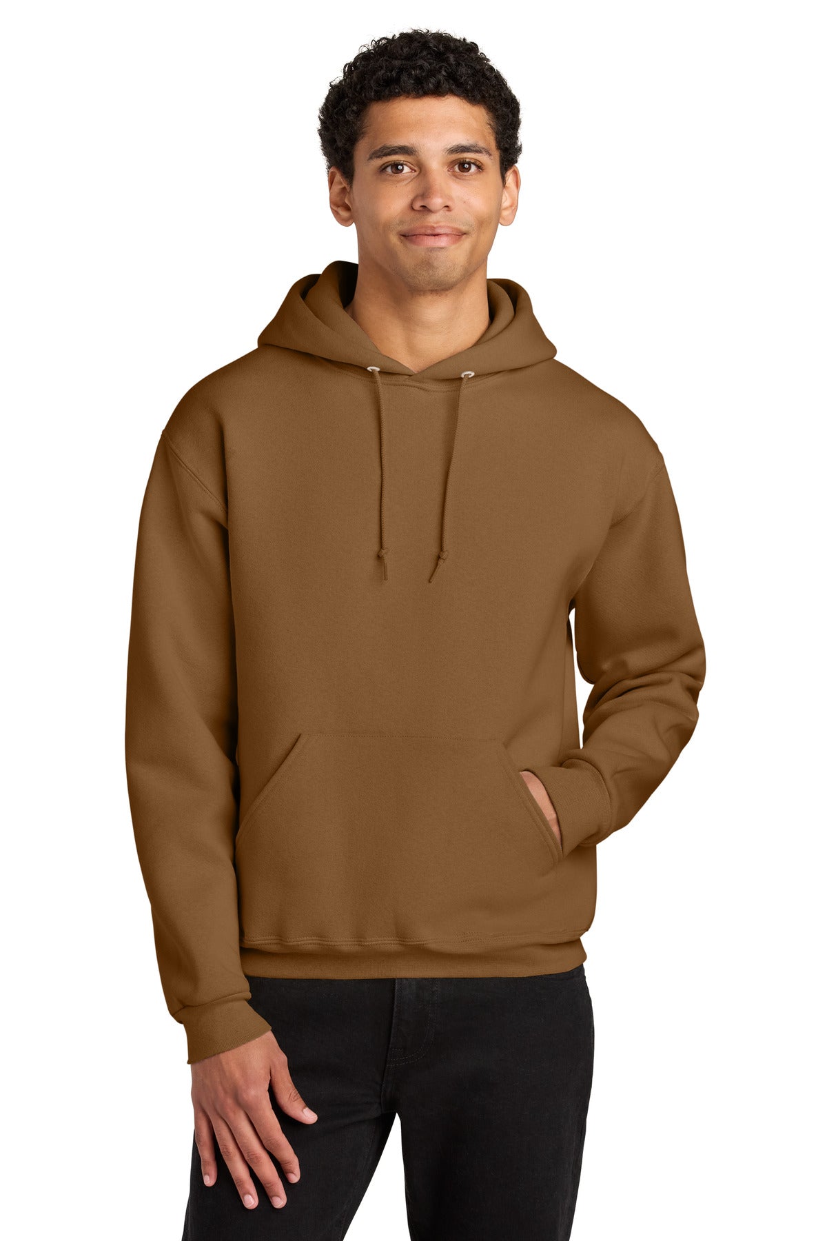 Custom Embroidery or DTF Print - Jerzees Rugged ™ Unisex Hooded Sweatshirt H12M