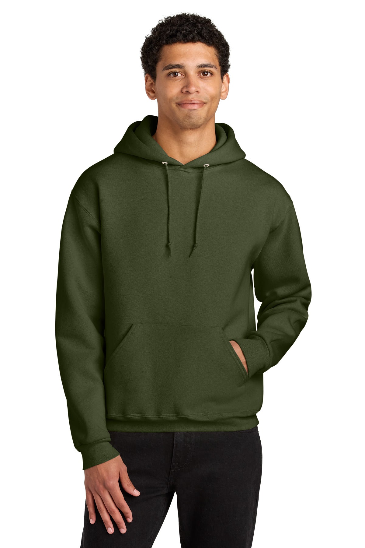 Custom Embroidery or DTF Print - Jerzees Rugged ™ Unisex Hooded Sweatshirt H12M
