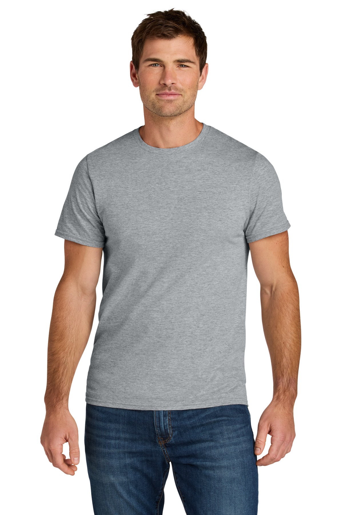 Custom Embroidery or DTF Print - Jerzees Ultimate ™ Unisex Ring Spun T-Shirt IC46M