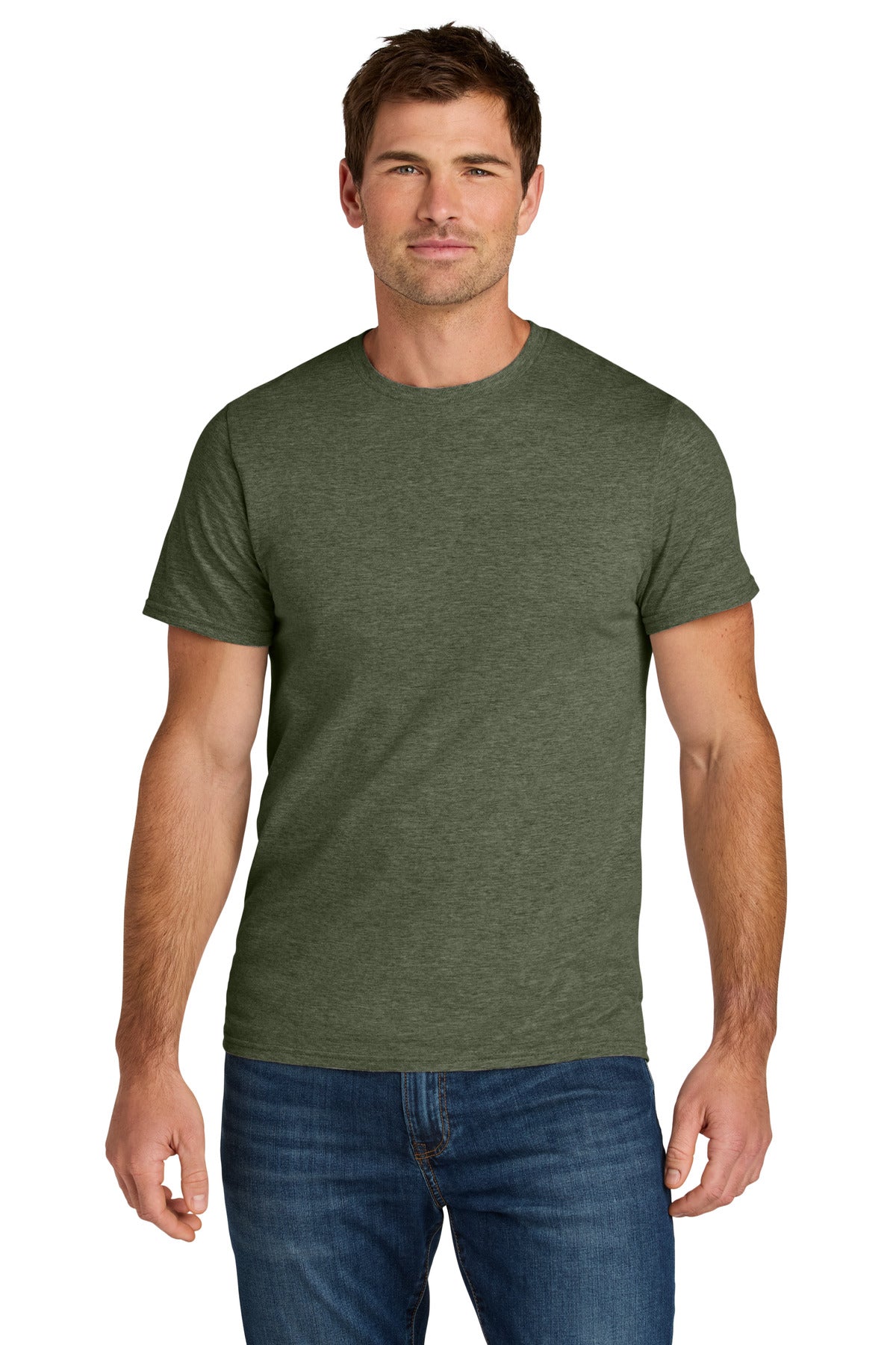 Custom Embroidery or DTF Print - Jerzees Ultimate ™ Unisex Ring Spun T-Shirt IC46M