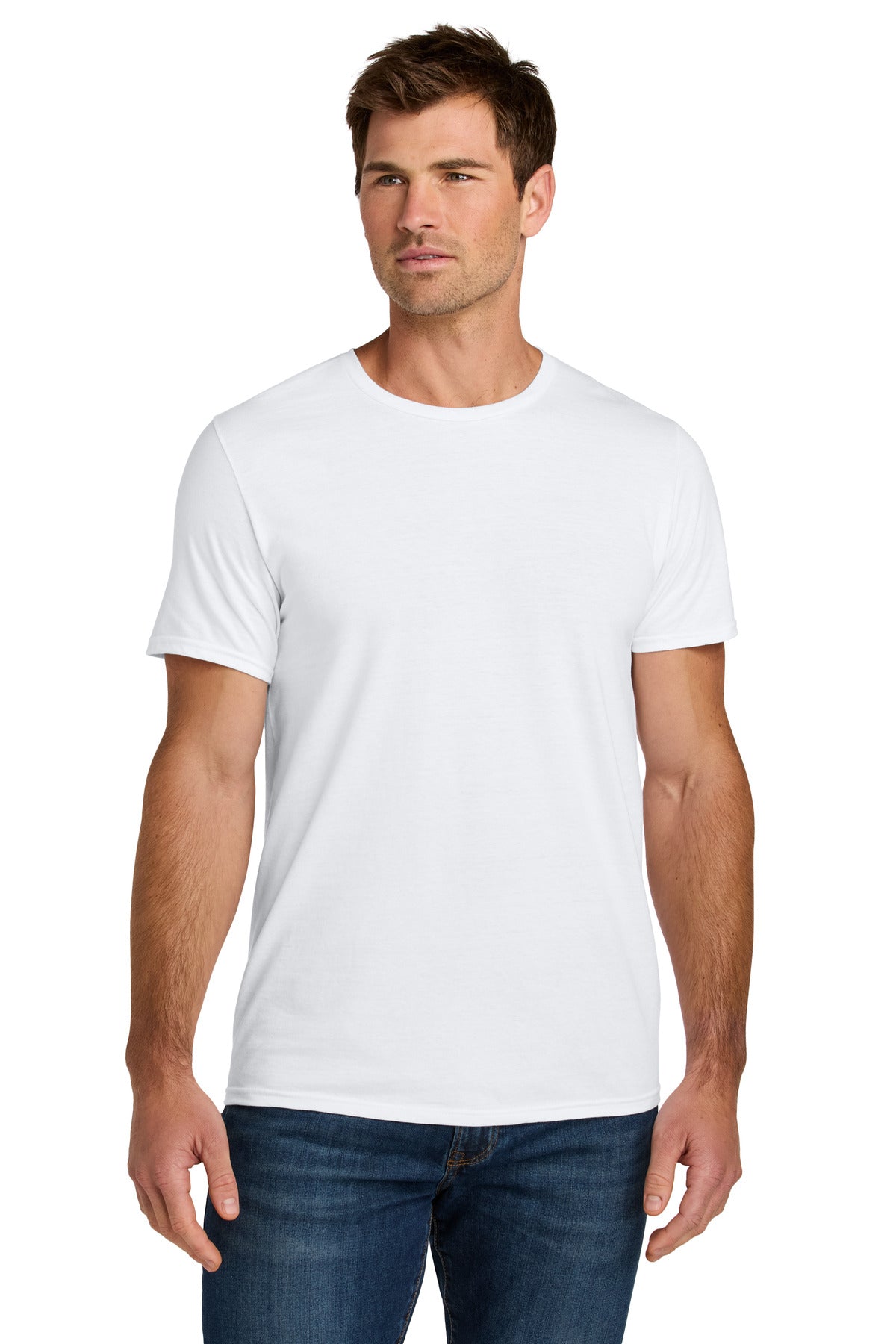 Custom Embroidery or DTF Print - Jerzees Ultimate ™ Unisex Ring Spun T-Shirt IC46M