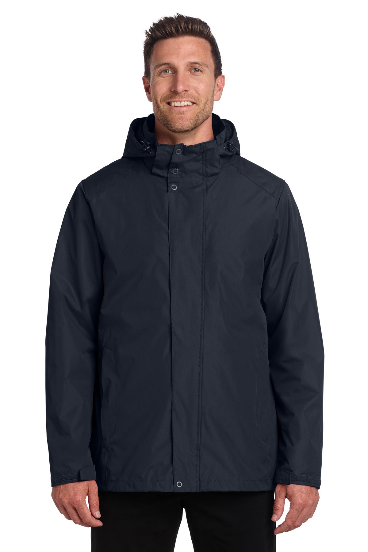 Custom Embroidery or DTF Print - Port Authority ® All-Weather 3-in-1 Jacket J123