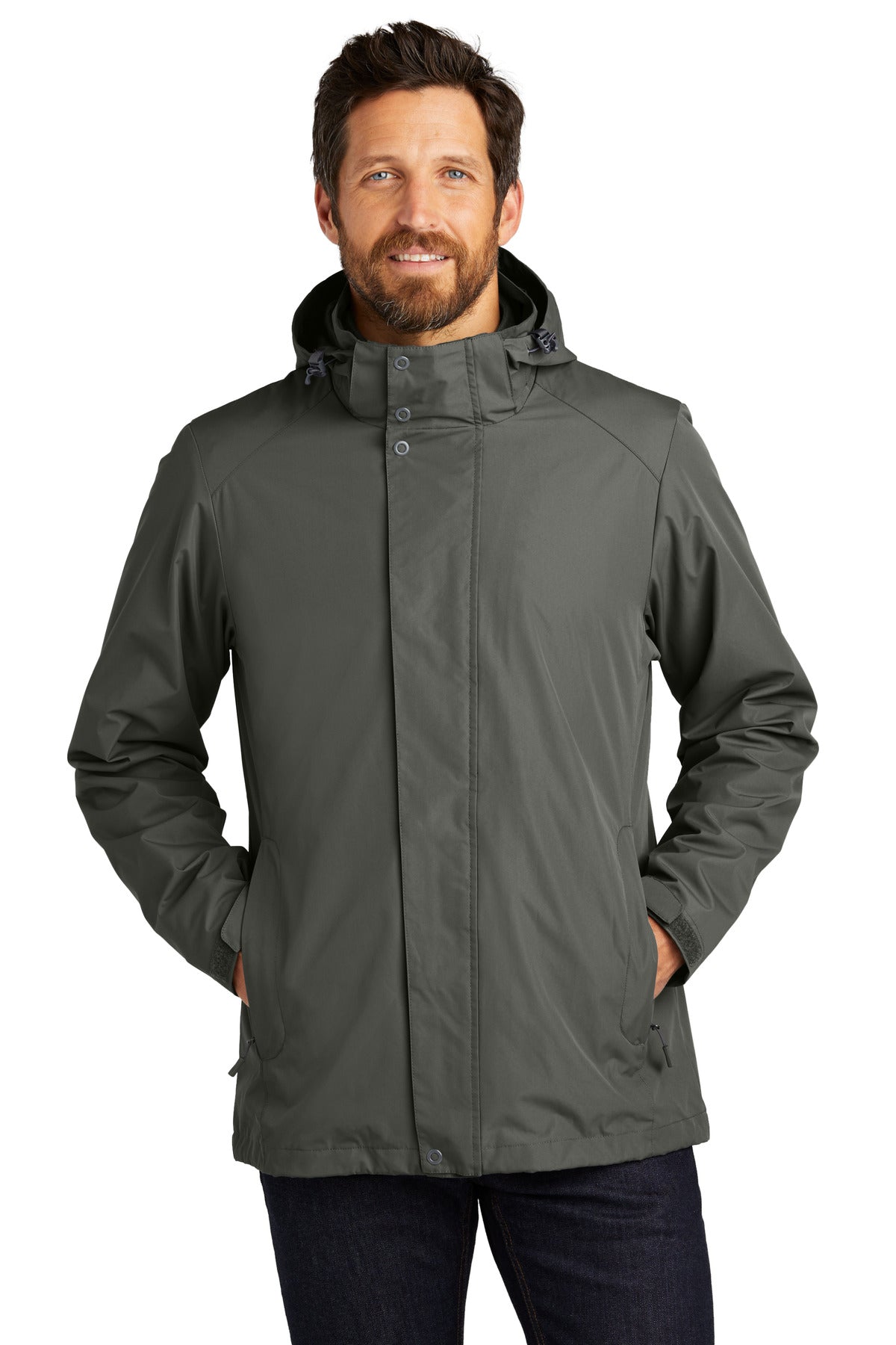 Custom Embroidered - Port Authority® All-Weather 3-in-1 Jacket J123
