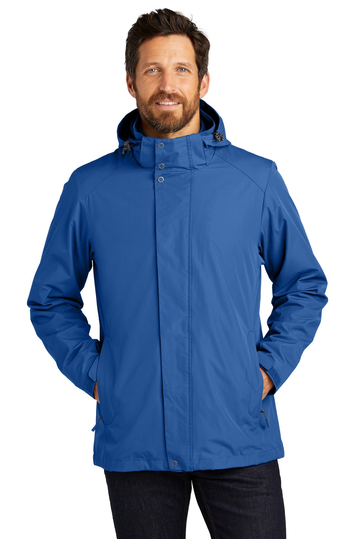Custom Embroidered - Port Authority® All-Weather 3-in-1 Jacket J123
