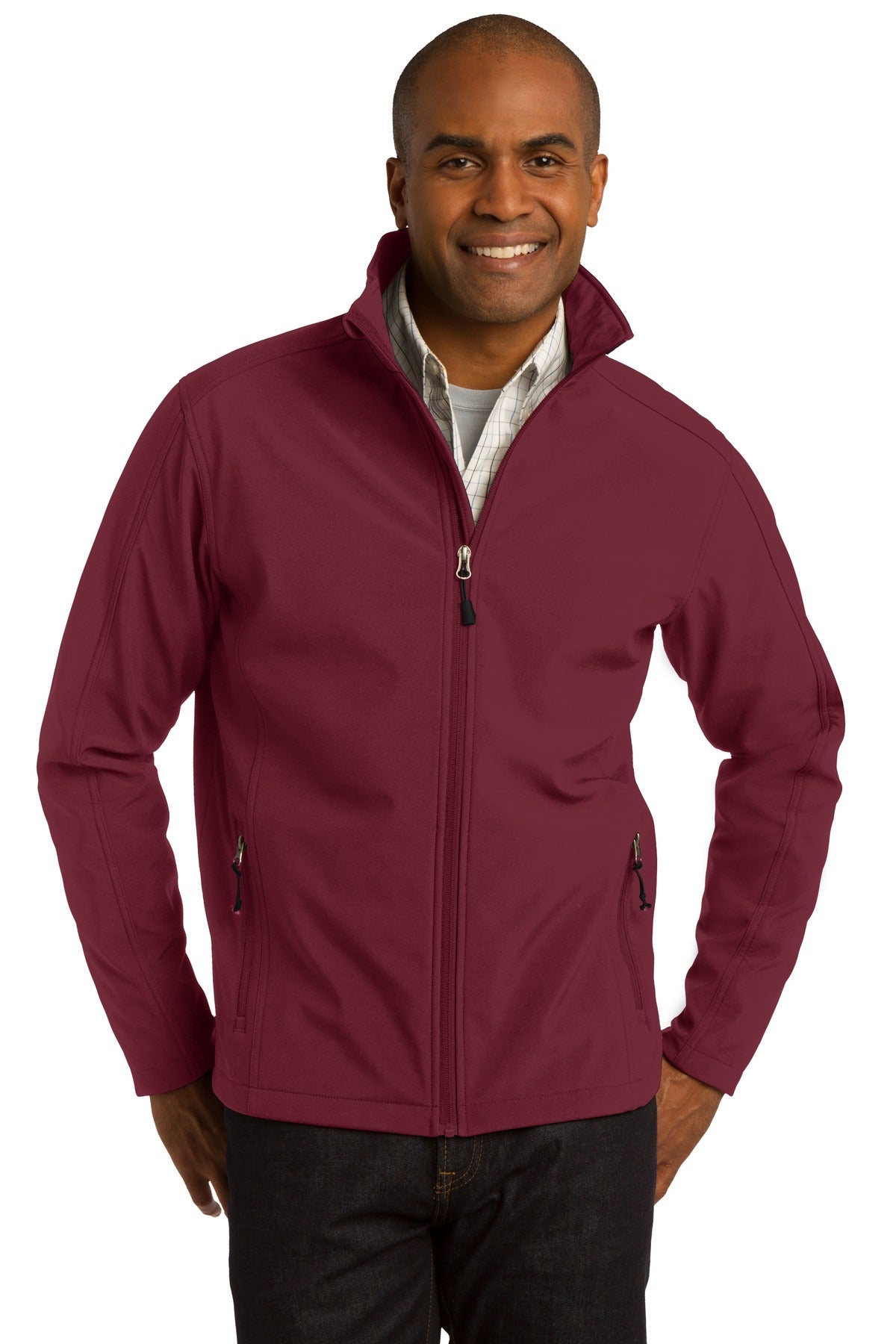 Custom Embroidery or DTF Print - Port Authority ® Core Soft Shell Jacket. J317
