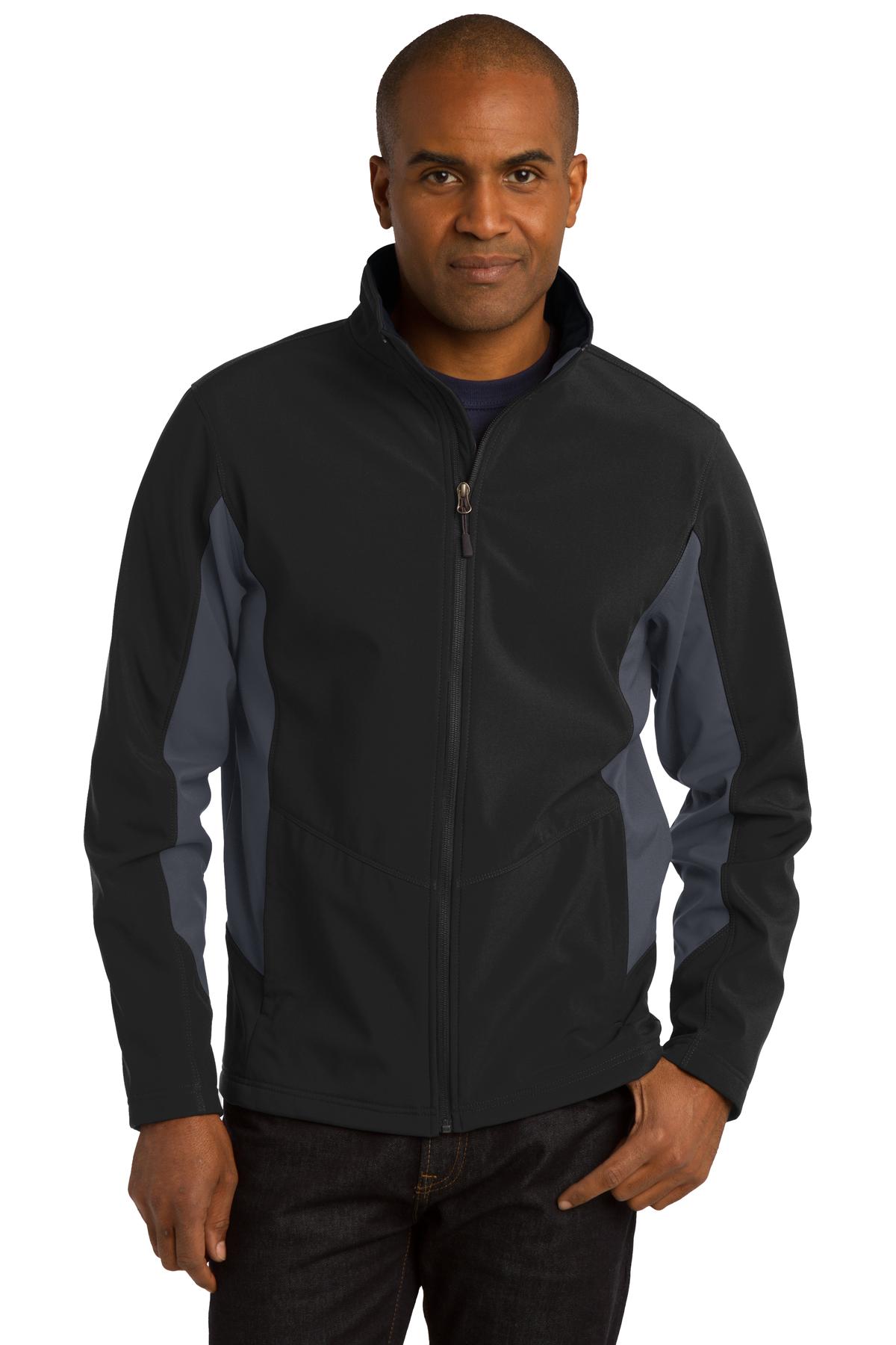 Custom Embroidered - Port Authority® Core Colorblock Soft Shell Jacket. J318