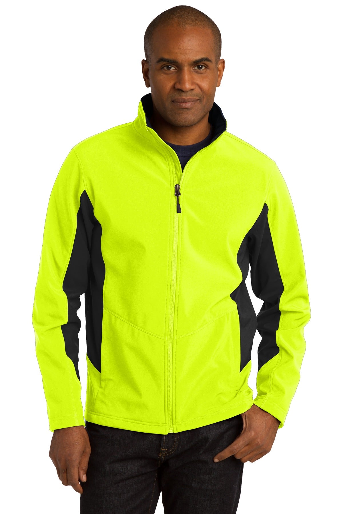 Custom Embroidered - Port Authority® Core Colorblock Soft Shell Jacket. J318