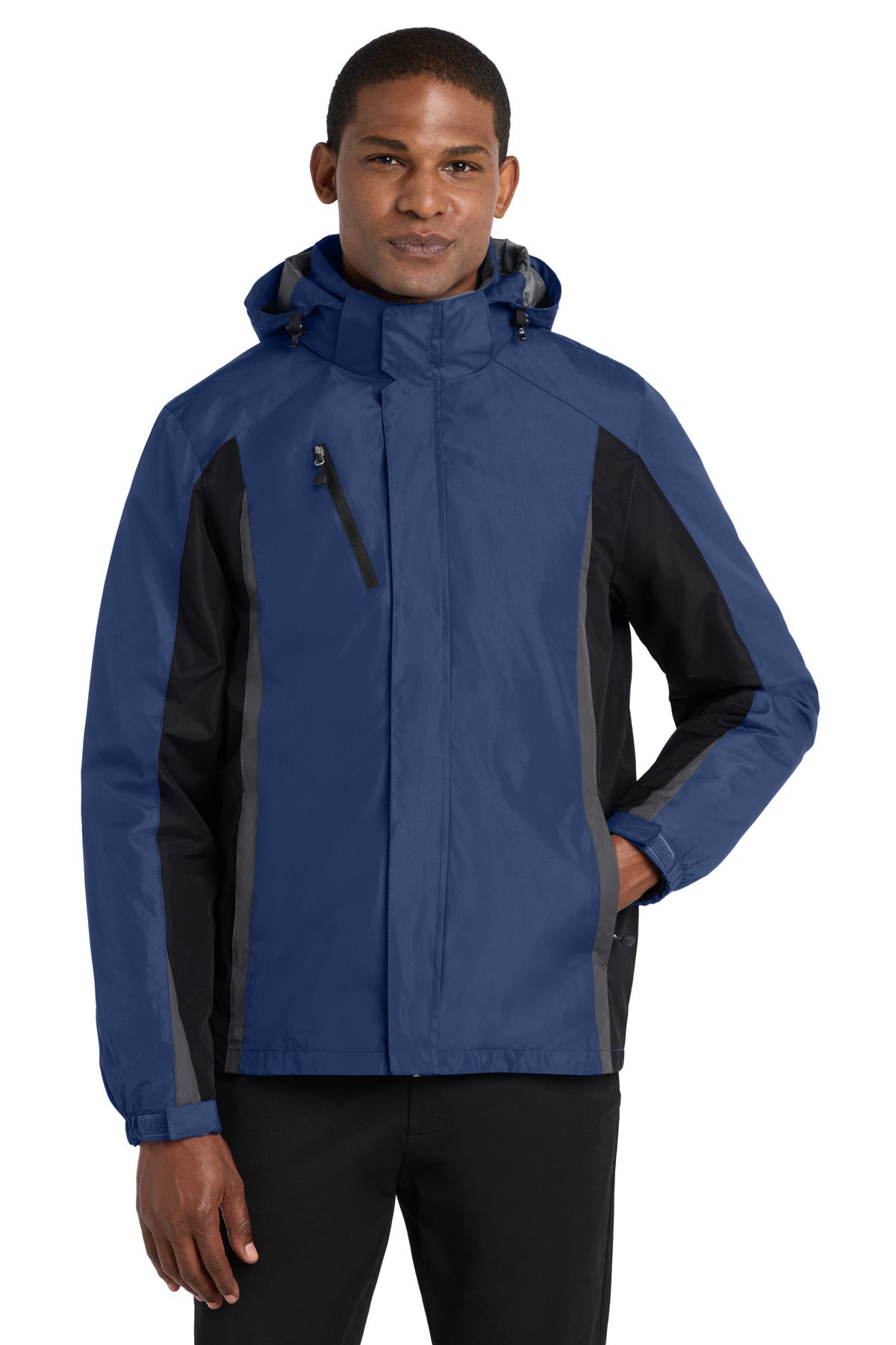 Custom Embroidery or DTF Print - Port Authority ® Colorblock 3-in-1 Jacket. J321
