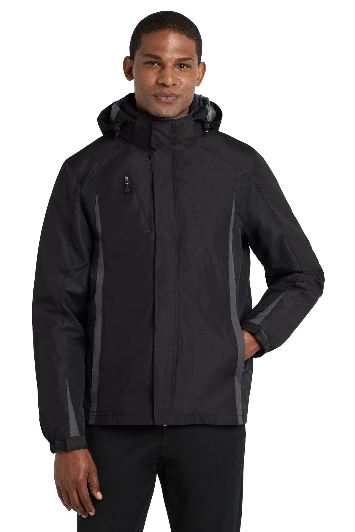 Custom Embroidery or DTF Print - Port Authority ® Colorblock 3-in-1 Jacket. J321