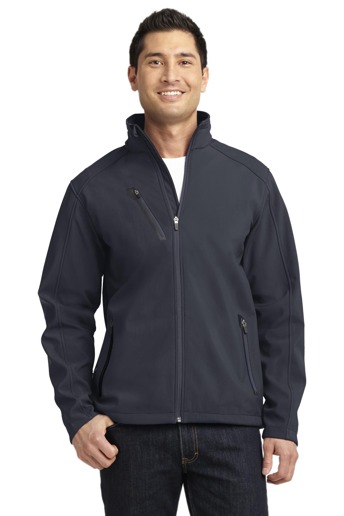 Custom Embroidered - Port Authority® Welded Soft Shell Jacket. J324