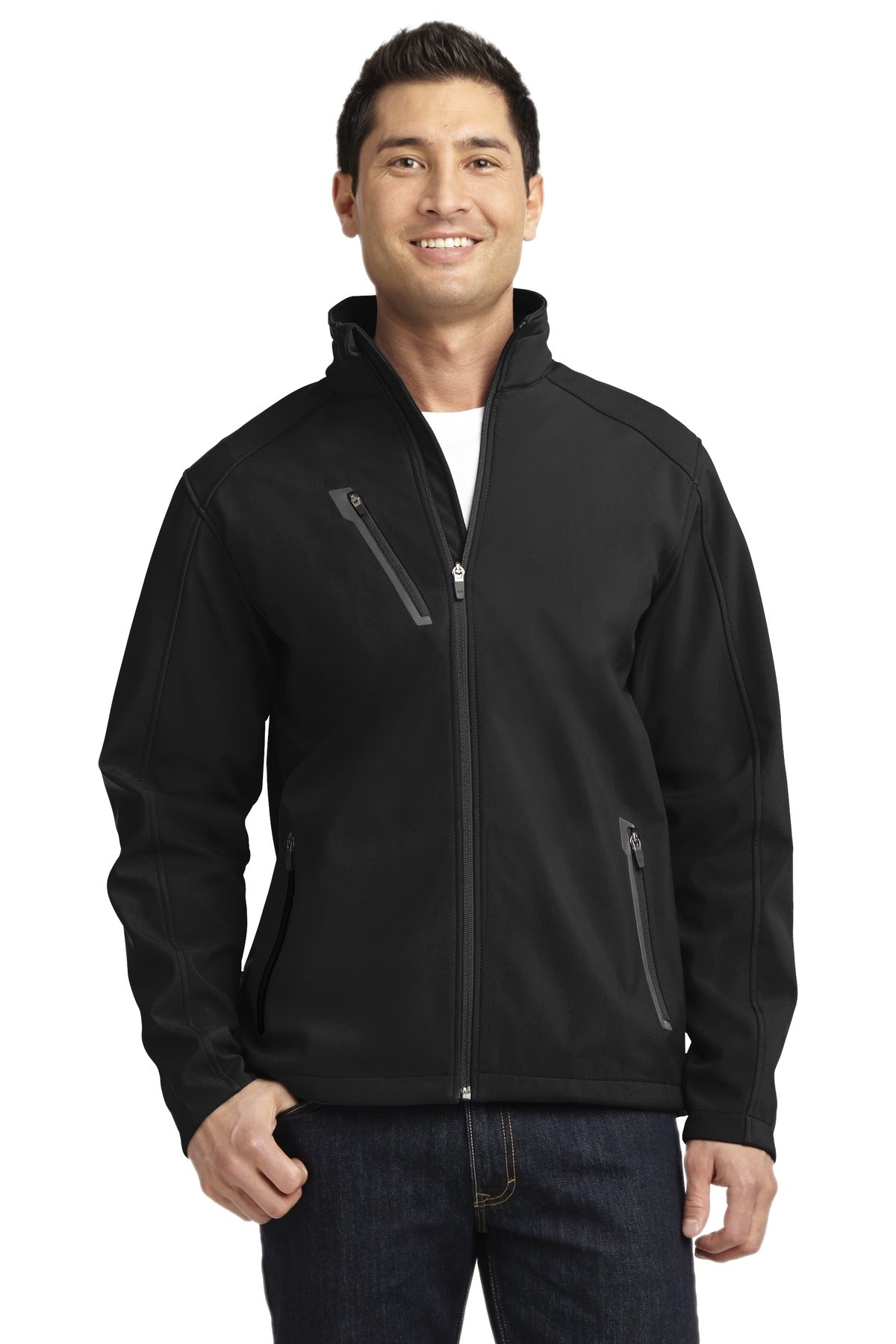 Custom Embroidered - Port Authority® Welded Soft Shell Jacket. J324