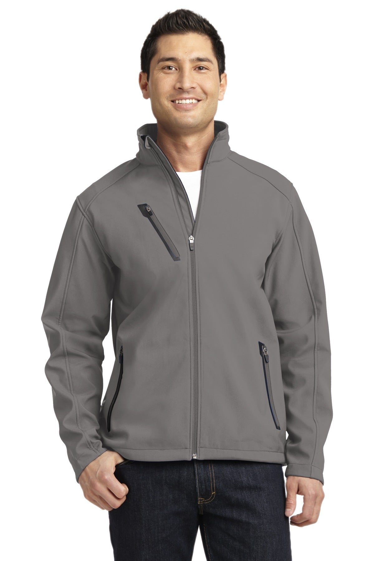 Custom Embroidered - Port Authority® Welded Soft Shell Jacket. J324