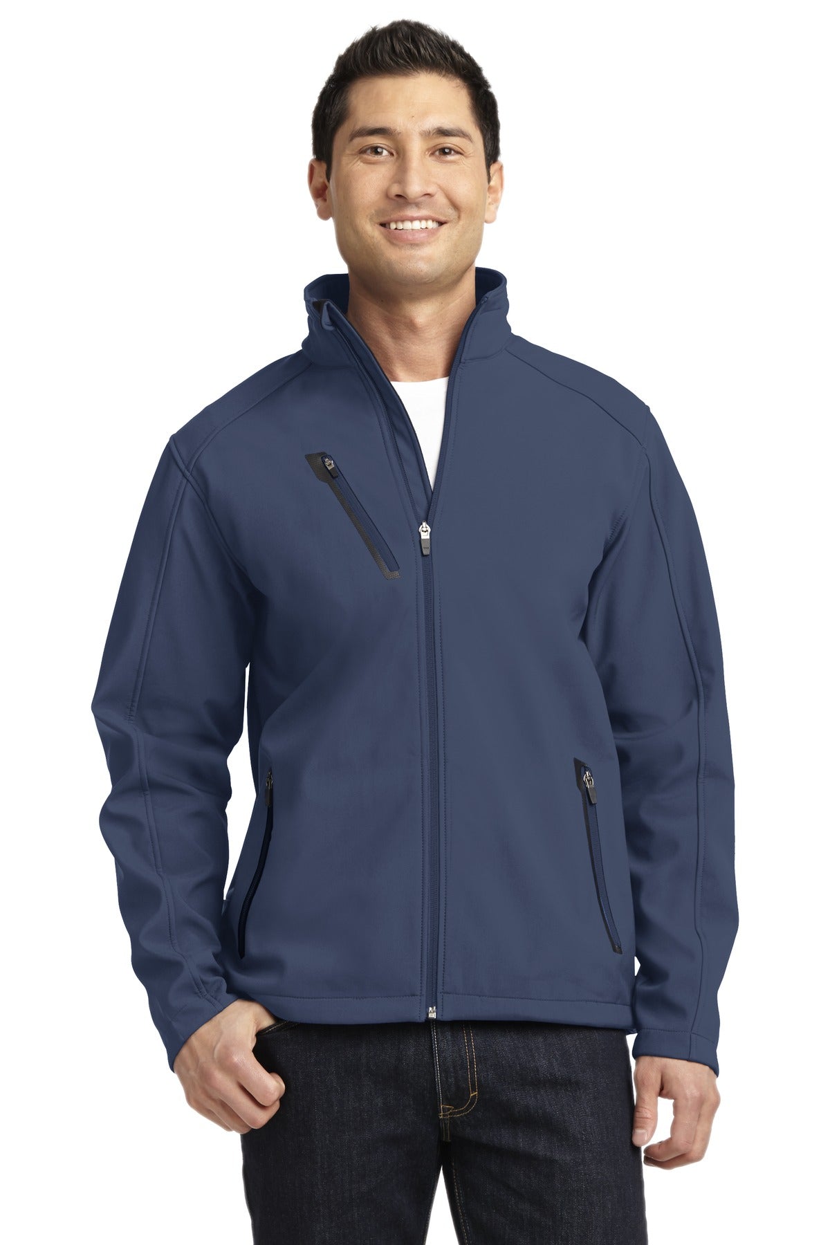 Custom Embroidered - Port Authority® Welded Soft Shell Jacket. J324